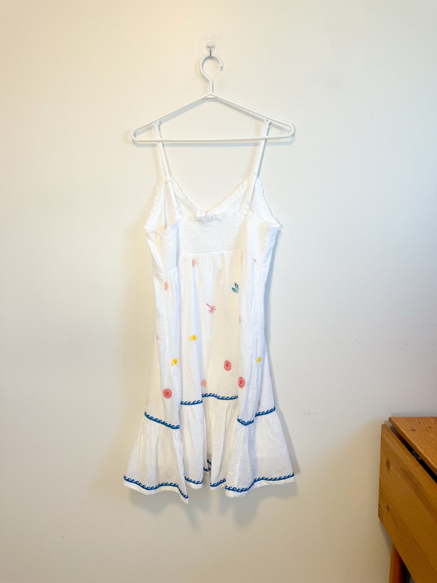 Cynthia Rowley Embroidered Sleepwear Dress in White NWT (Size S-L)