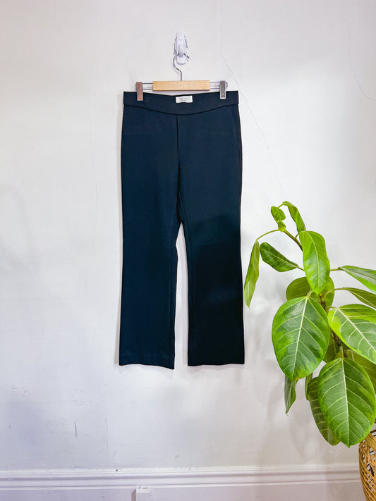 Part Two Black Pontapw Trousers with Stretch (Size 36)