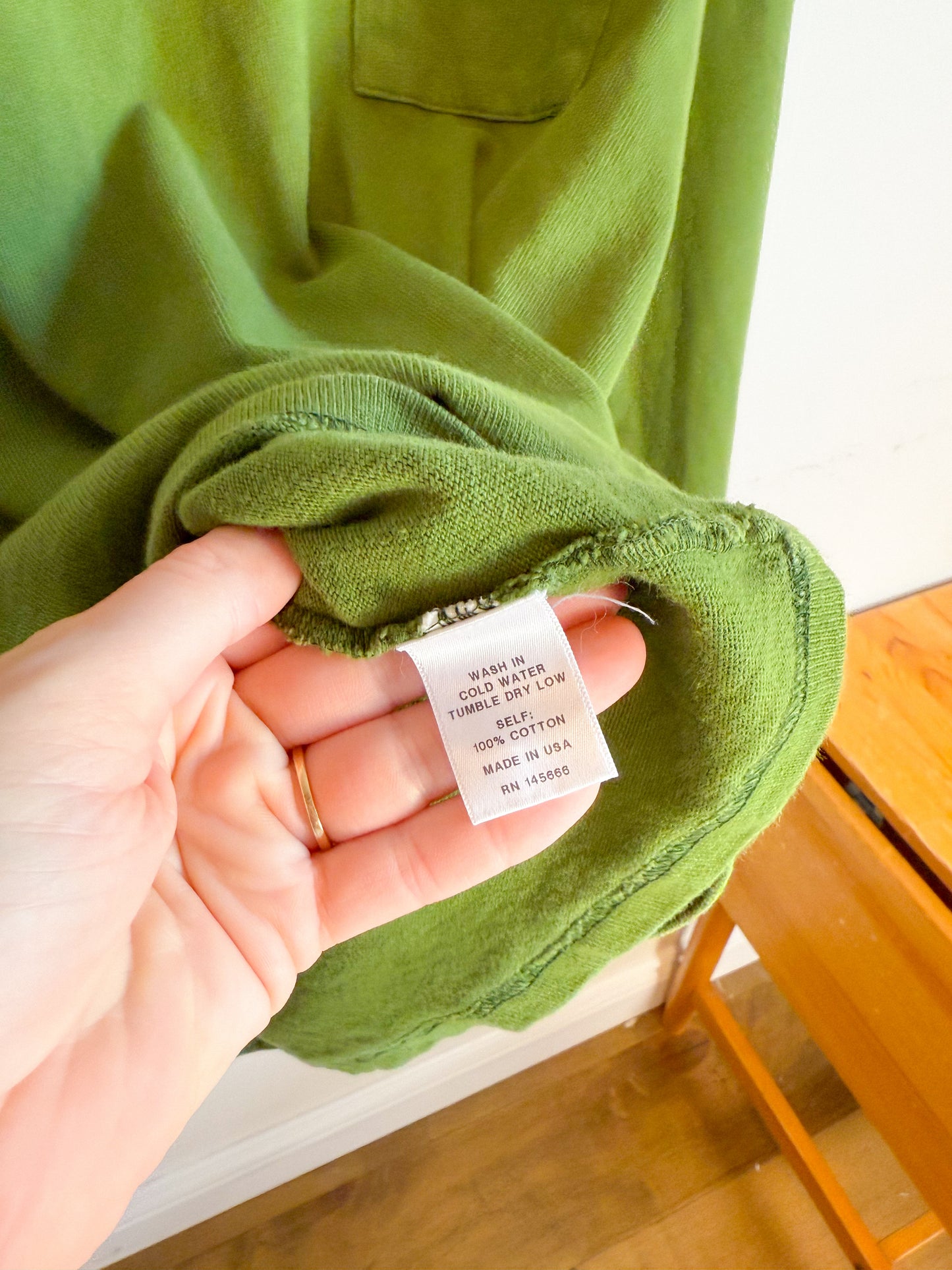 paa Long Sleeve Shirt in Green (Size M)