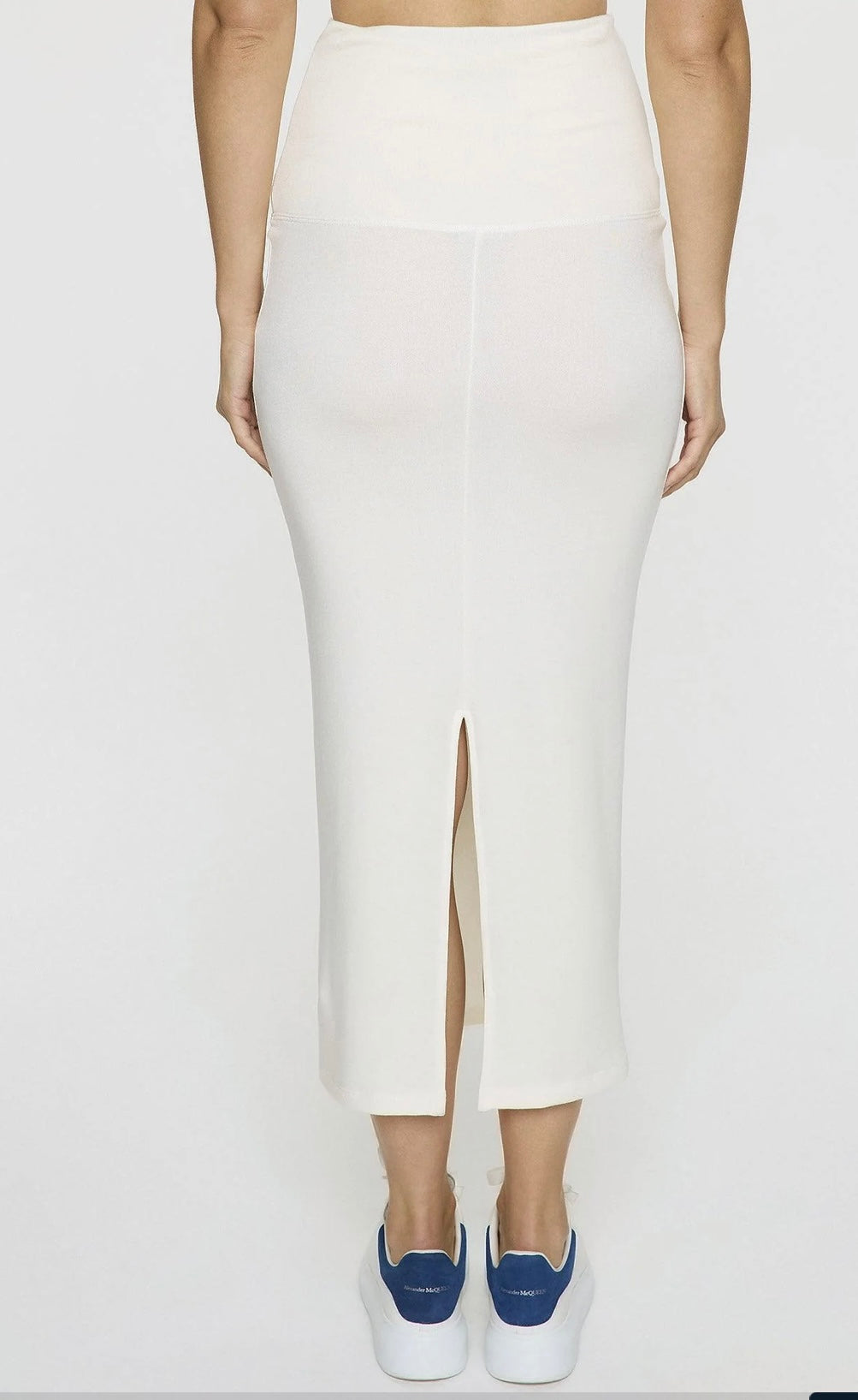 BLEUSALT Sustainable "The Tube Skirt in Sand" (Size S)