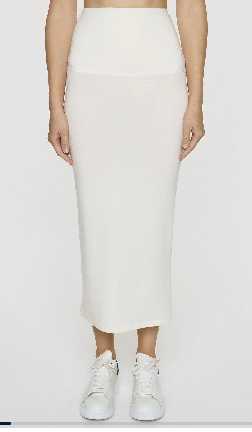 BLEUSALT Sustainable "The Tube Skirt in Sand" (Size S)