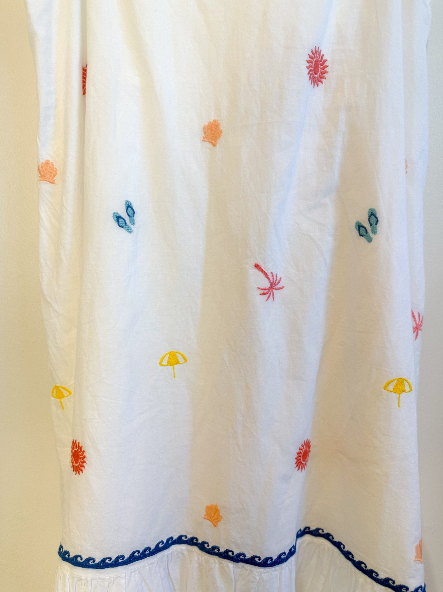 Cynthia Rowley Embroidered Sleepwear Dress in White NWT (Size S-L)