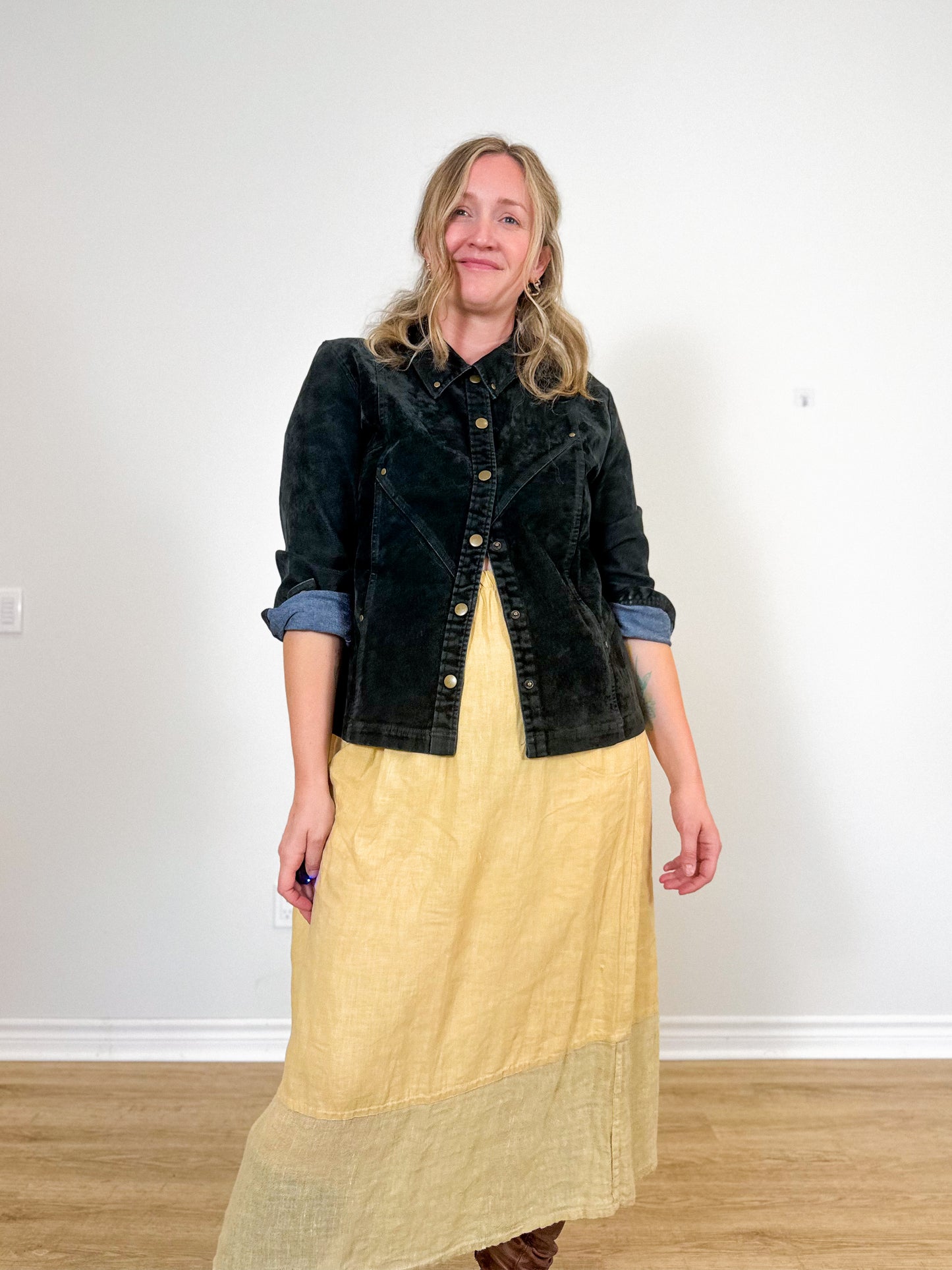 Vintage Jacket in Dark Green (Size L)