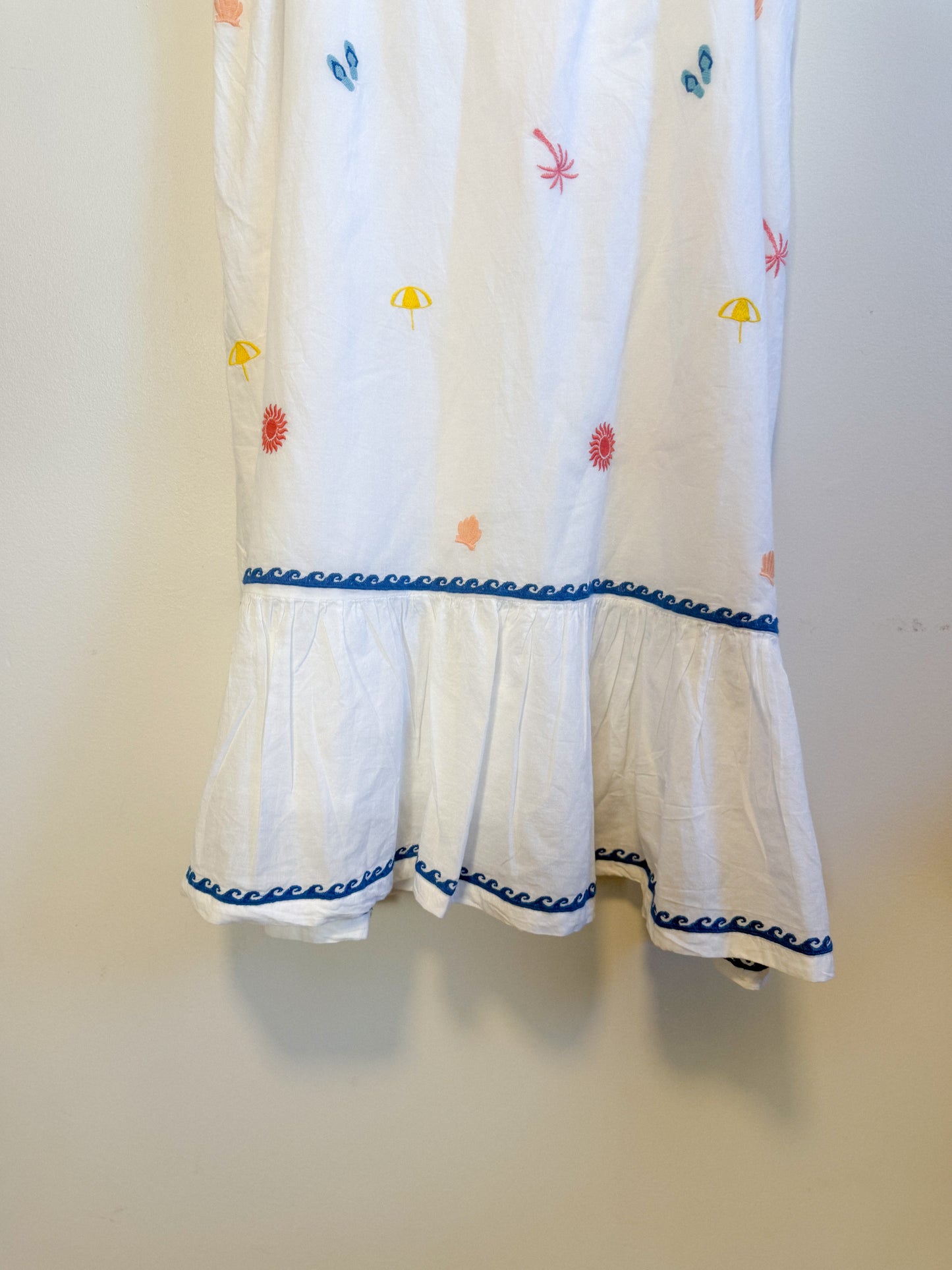 Cynthia Rowley Embroidered Sleepwear Dress in White NWT (Size S-L)