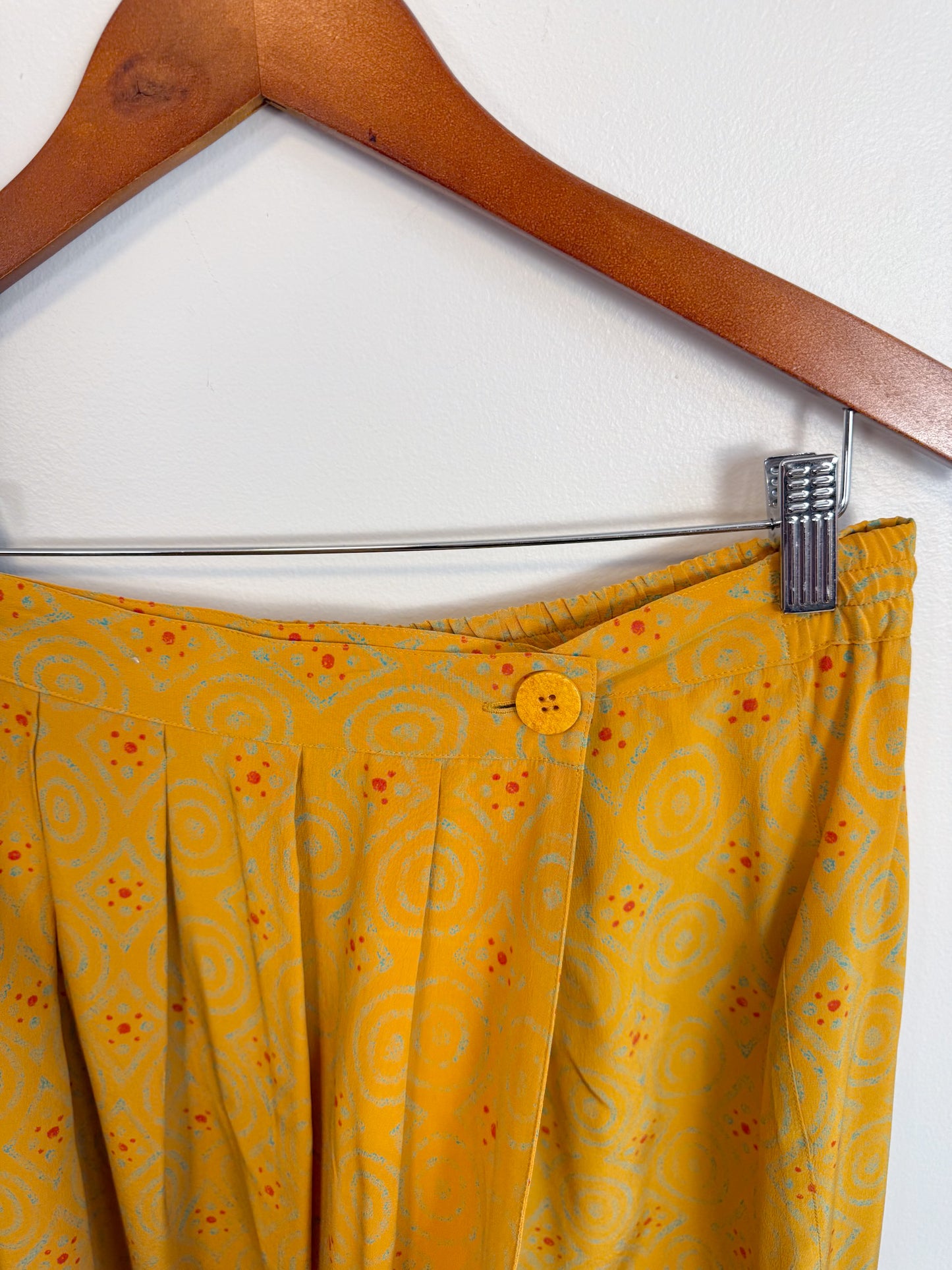 Vintage Silk Skirt (Size S/M)