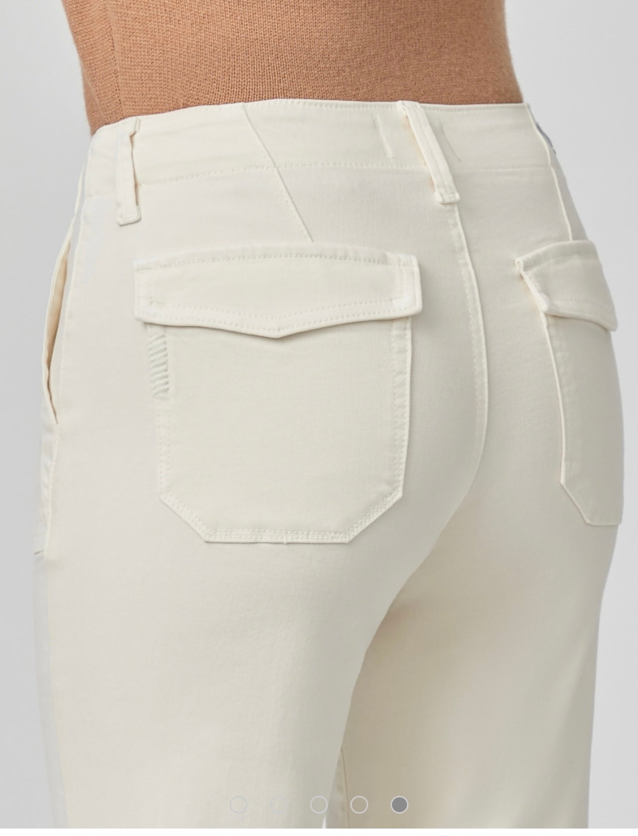 PAIGE Mayslie Jogger in White (Size 29)