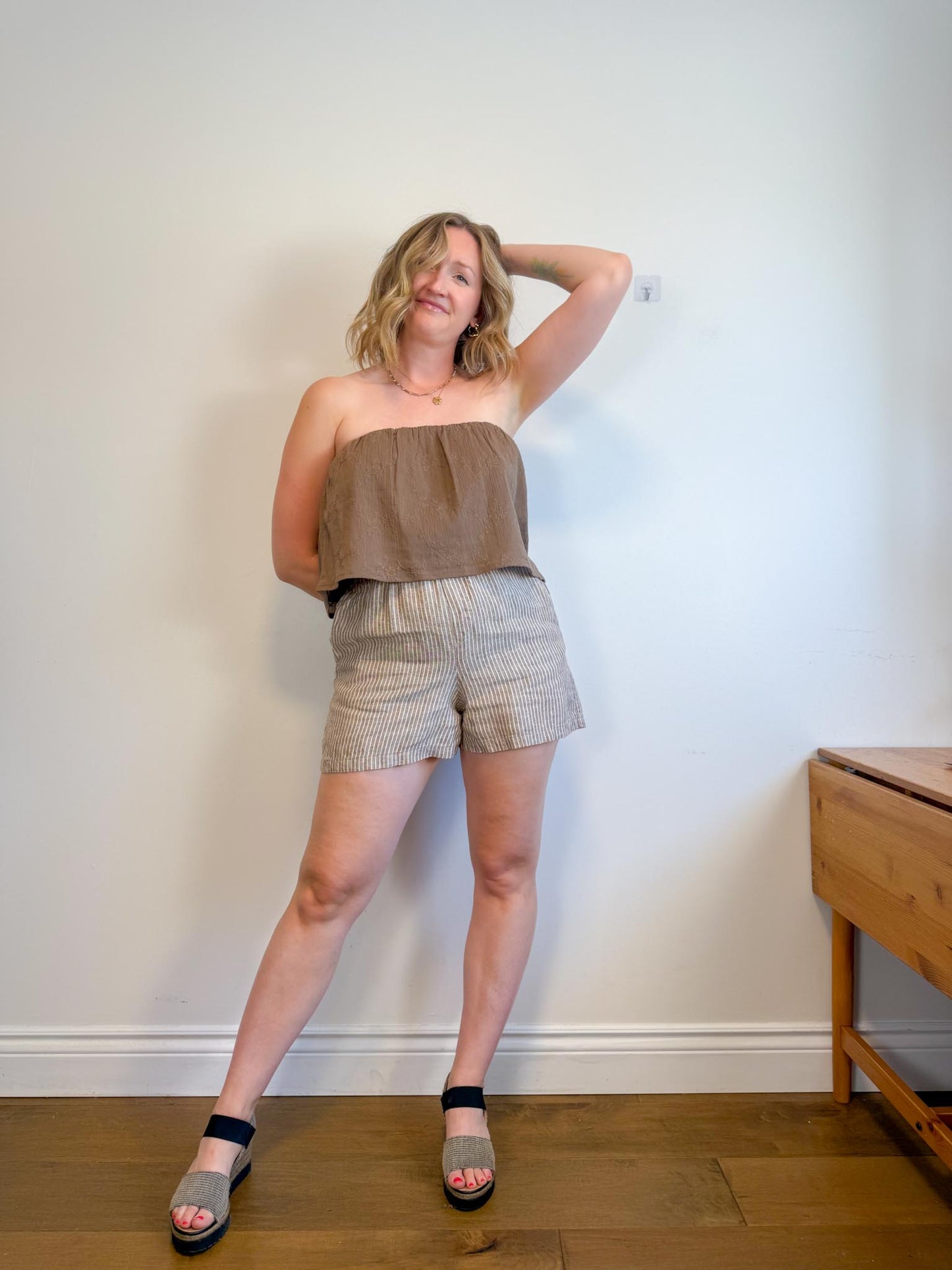 Harly Jae Slow Fashion "Tully Top in Dune" NWT (Size L)