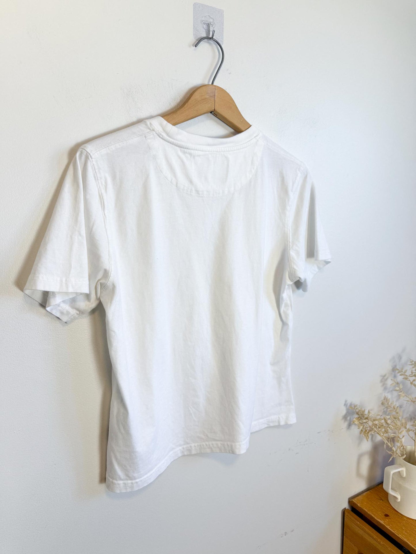 Earnest Sewn White T-Shirt (Size M/L)