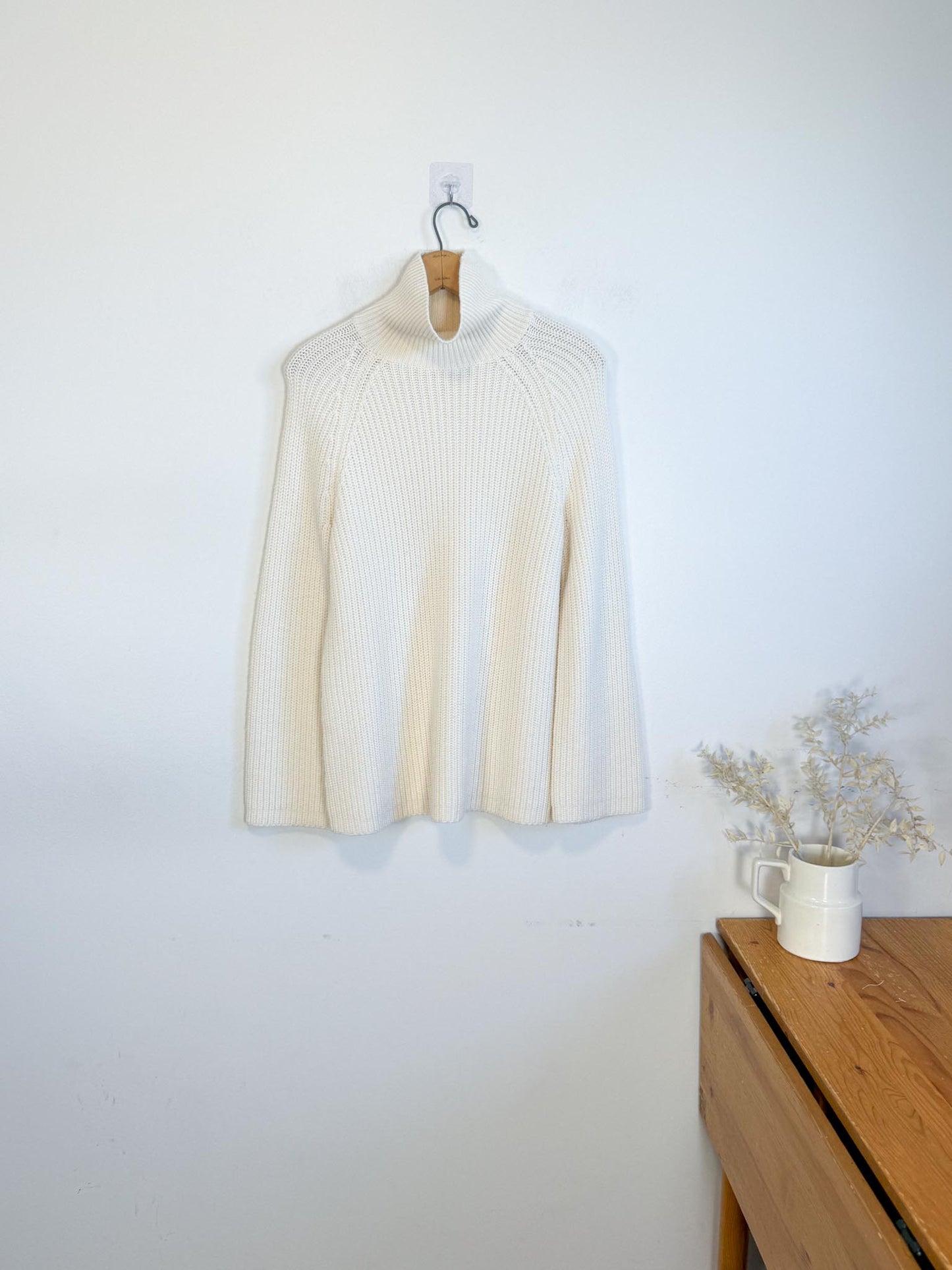 Wilfred Merino Wool Knit Sweater in Neutral (Size XS-M)