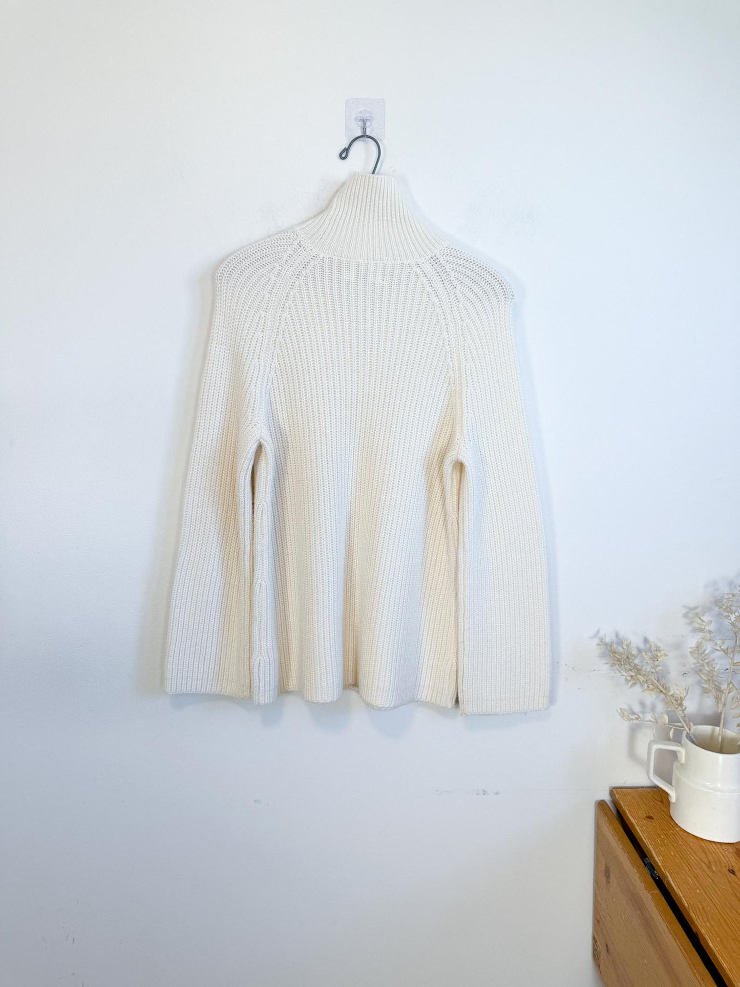 Wilfred Merino Wool Knit Sweater in Neutral (Size XS-M)