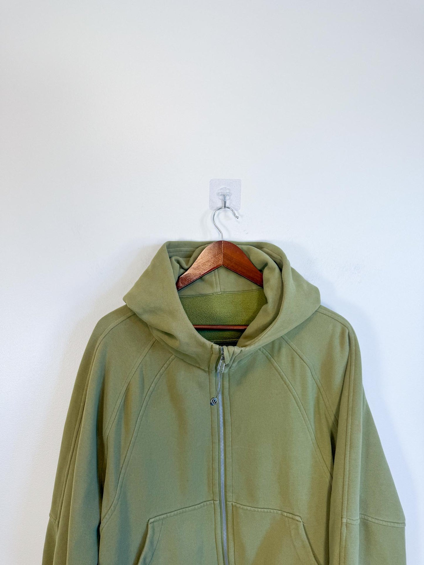Lululemon "Scuba Oversized Full Zip Hoodie in Green" (Size XL/XXL)