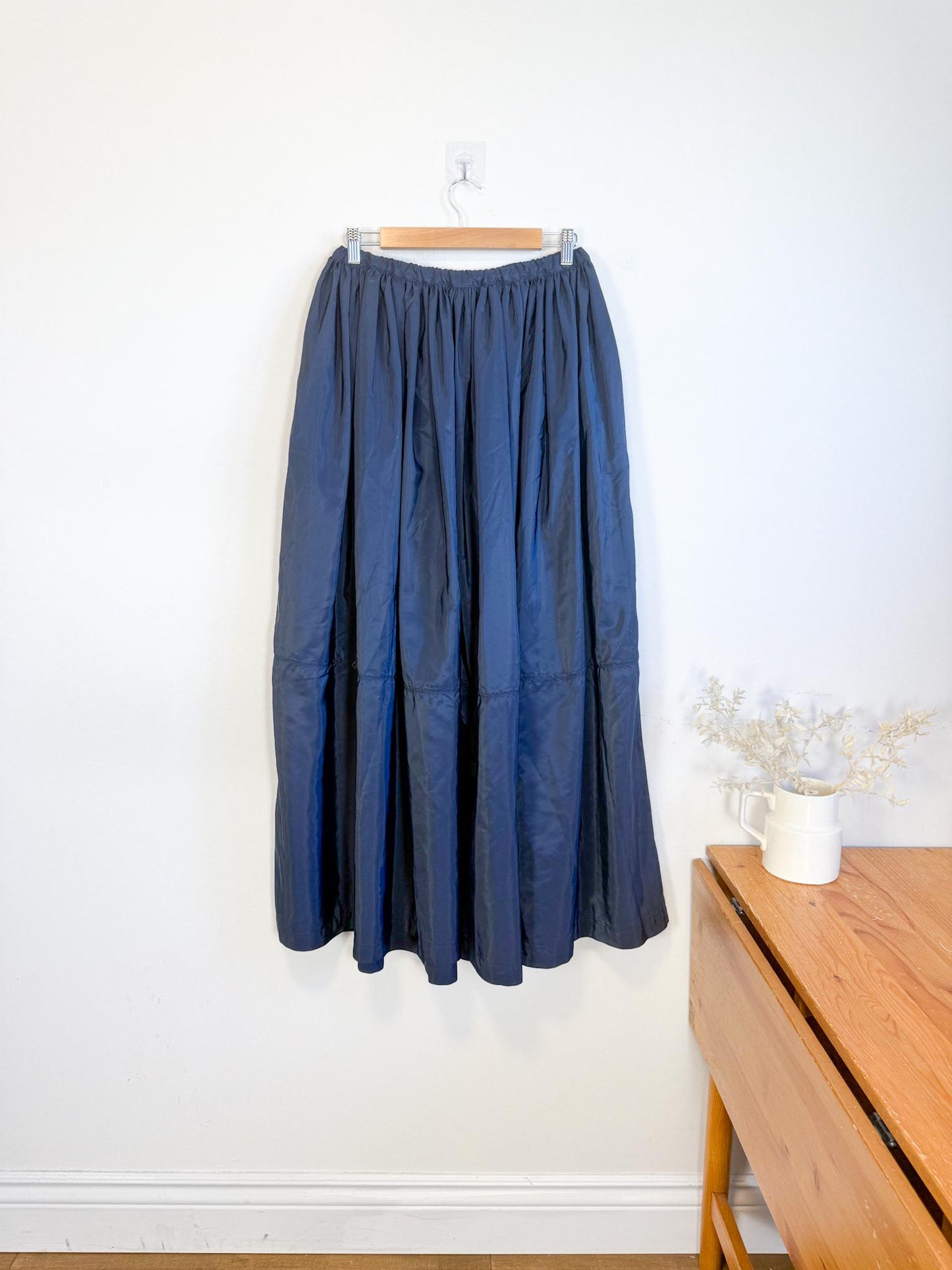 Full Maxi Skirt in Navy (Size L)