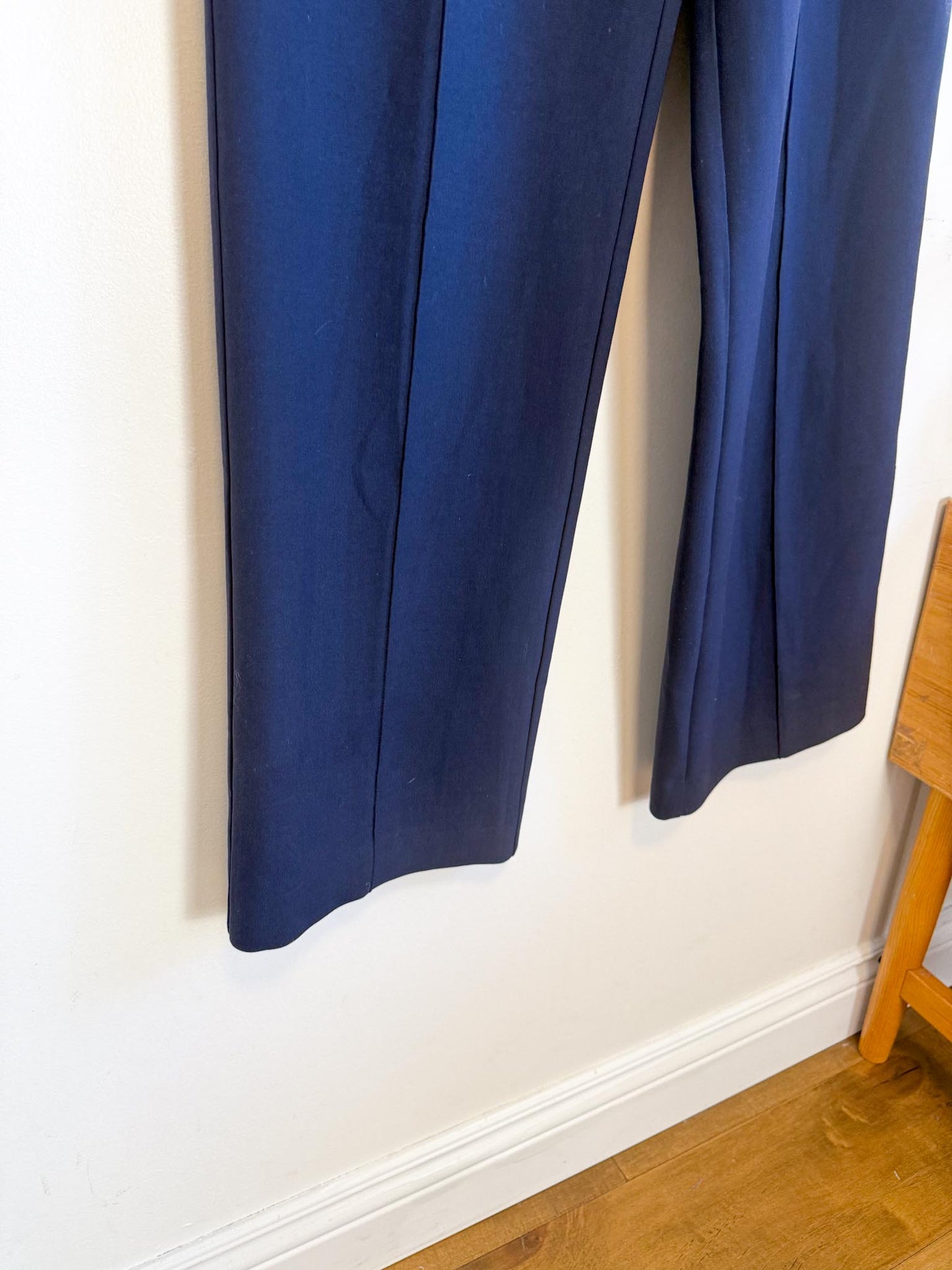 SEZANE "Bruce Trousers in Navy" (Size M/L)