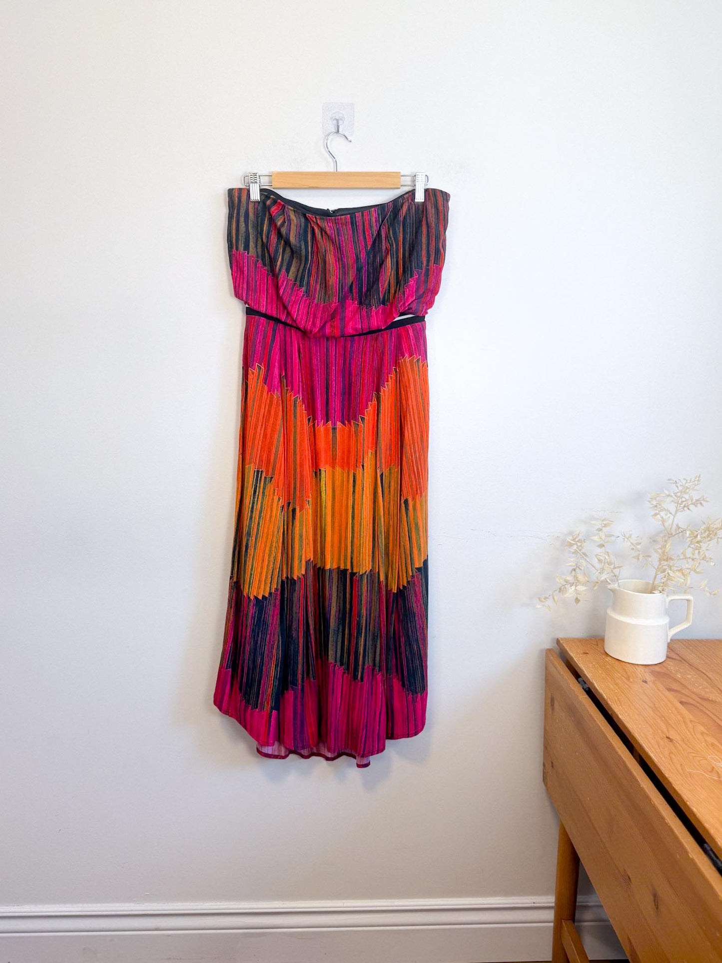 Hunter Bell Strapless Midi Dress (Size S/M)