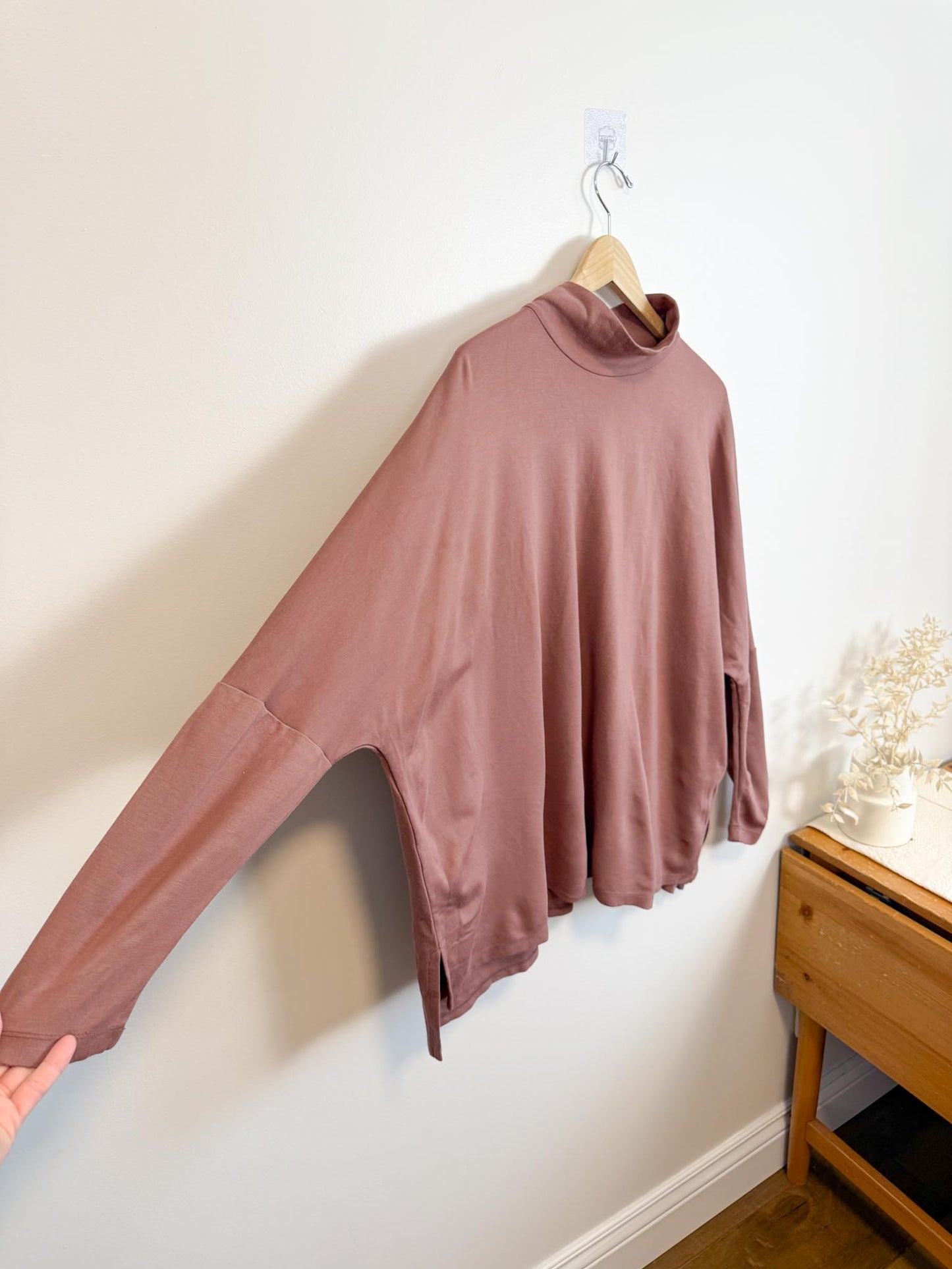 AYRTIGHT Made in Canada Tunic Top in Dusty Rose (Size 2X)