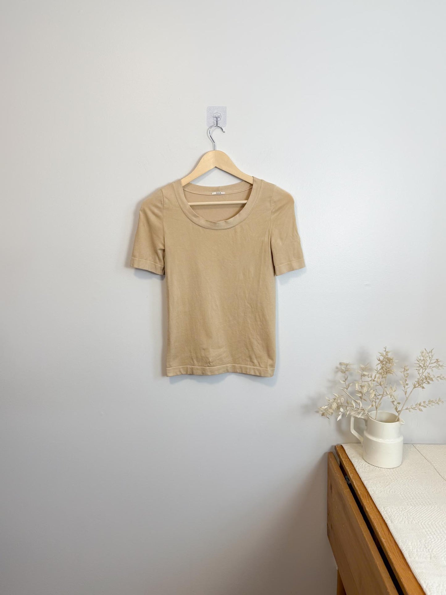 Wolford T-Shirt in Gold (Size S)