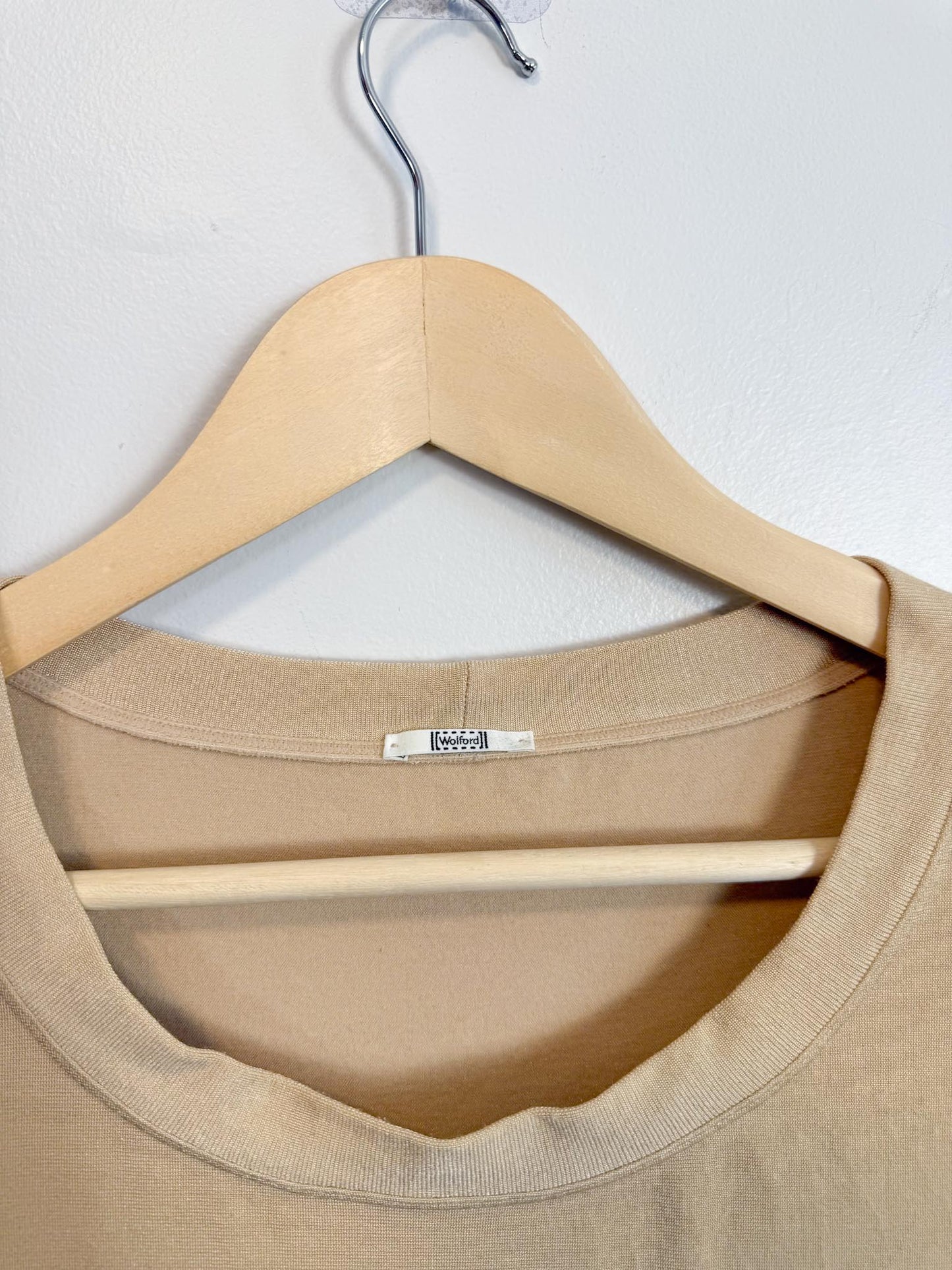 Wolford T-Shirt in Gold (Size S)