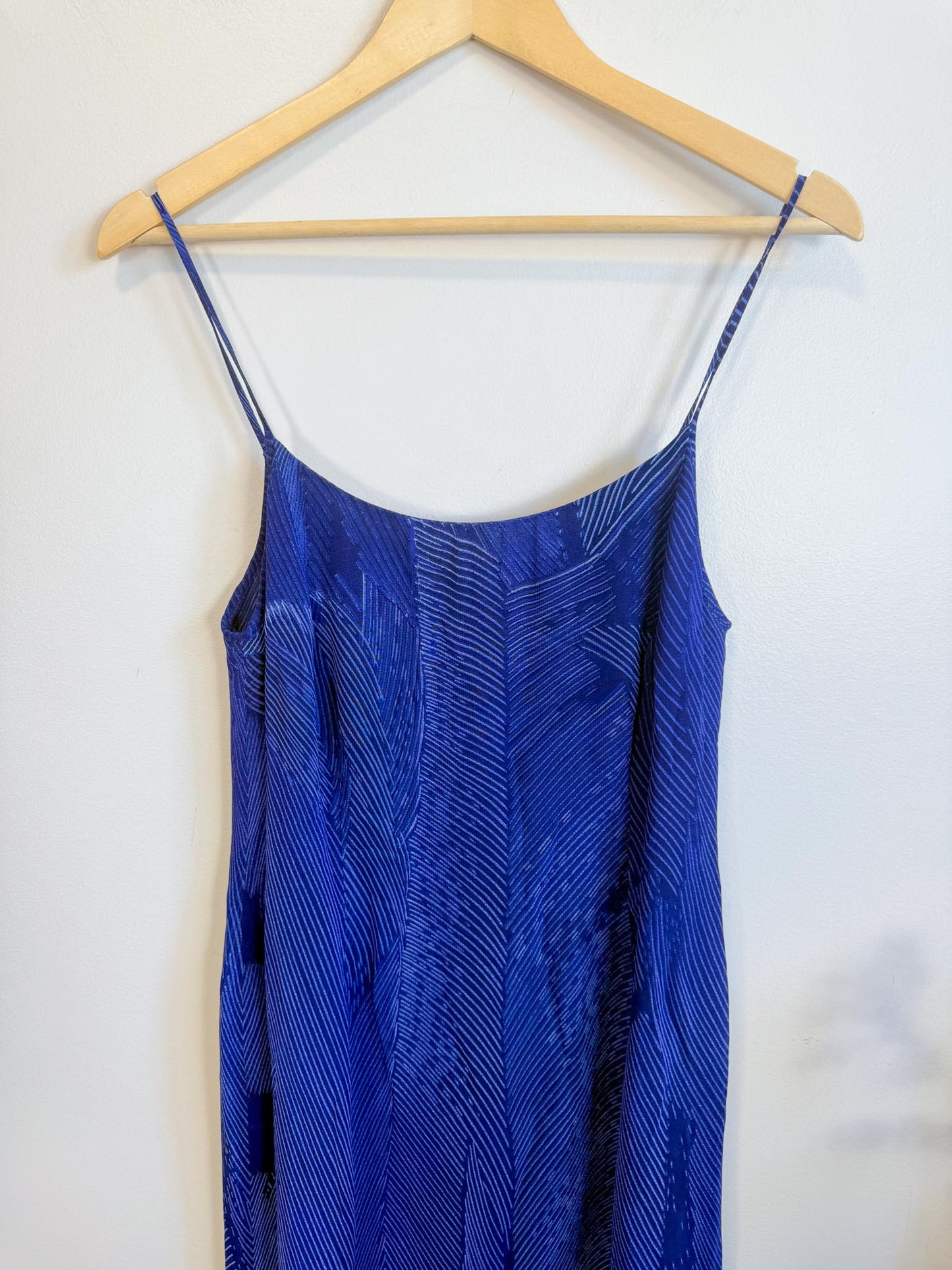Vintage Laurel Slip Dress with Scarf (Size M)