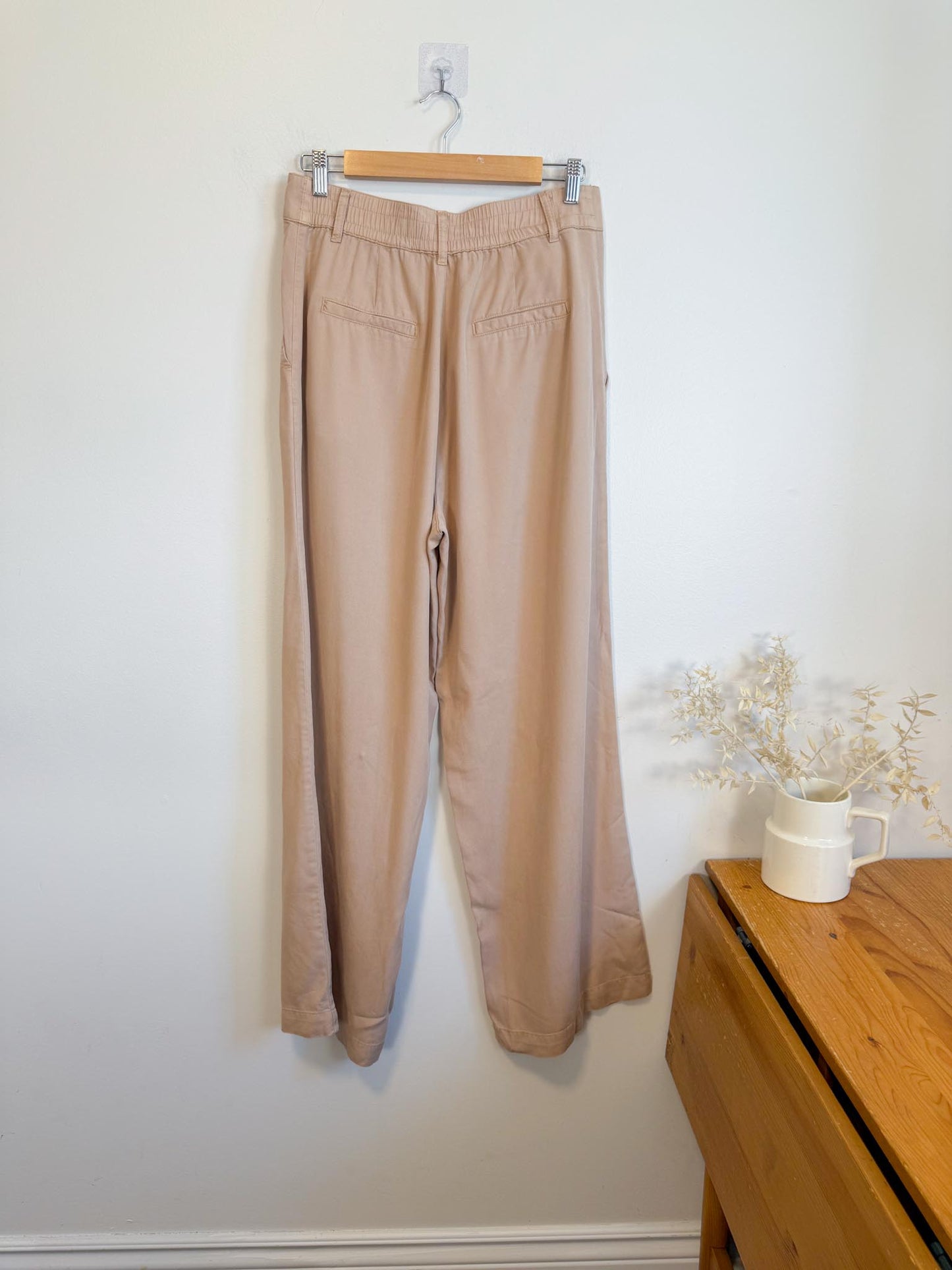 Gentle Fawn "Sabine Wide Leg Pant in Tan" (Size M)