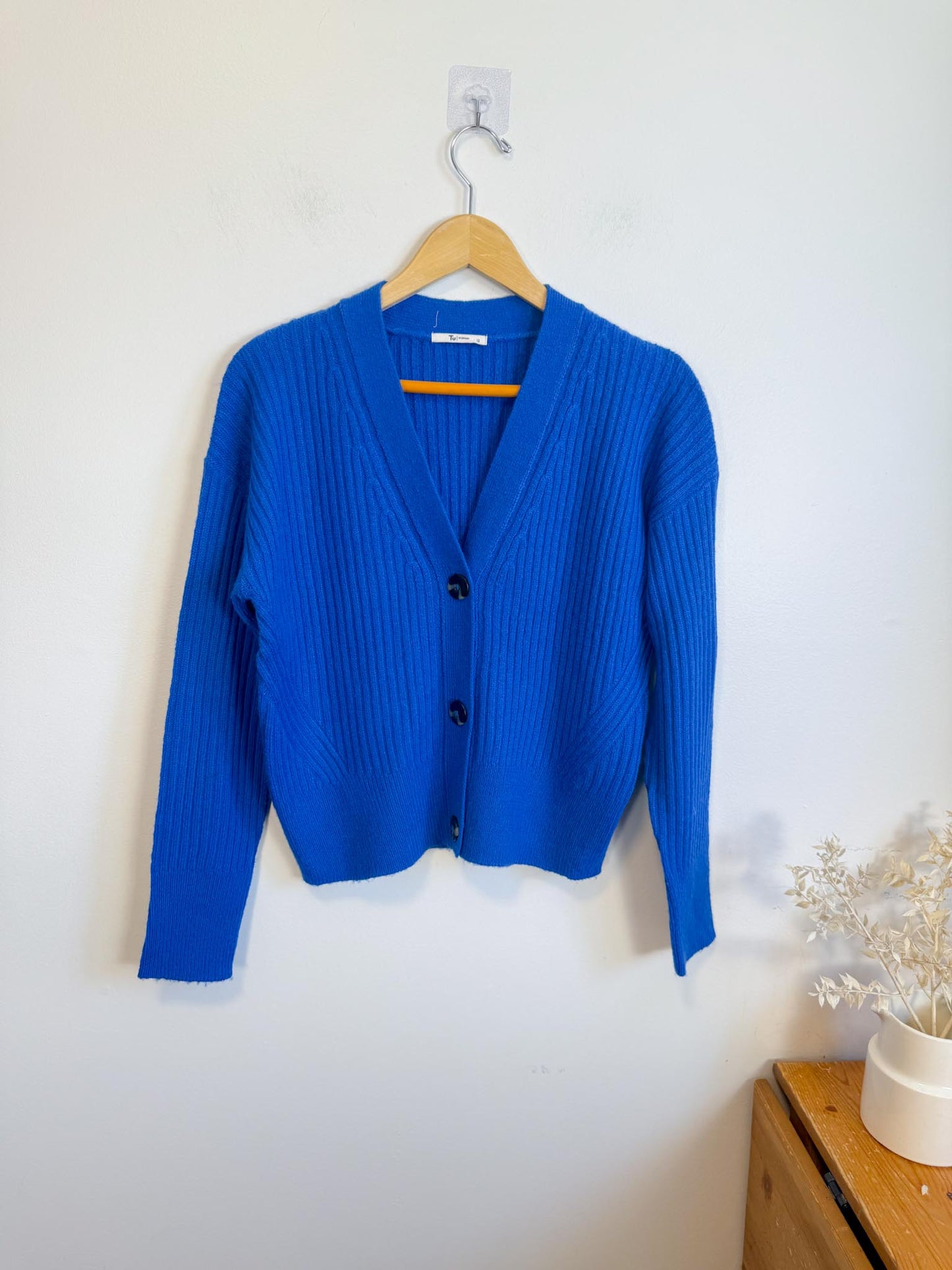 Tu Cardigan in Cobalt Blue (Size M/L)