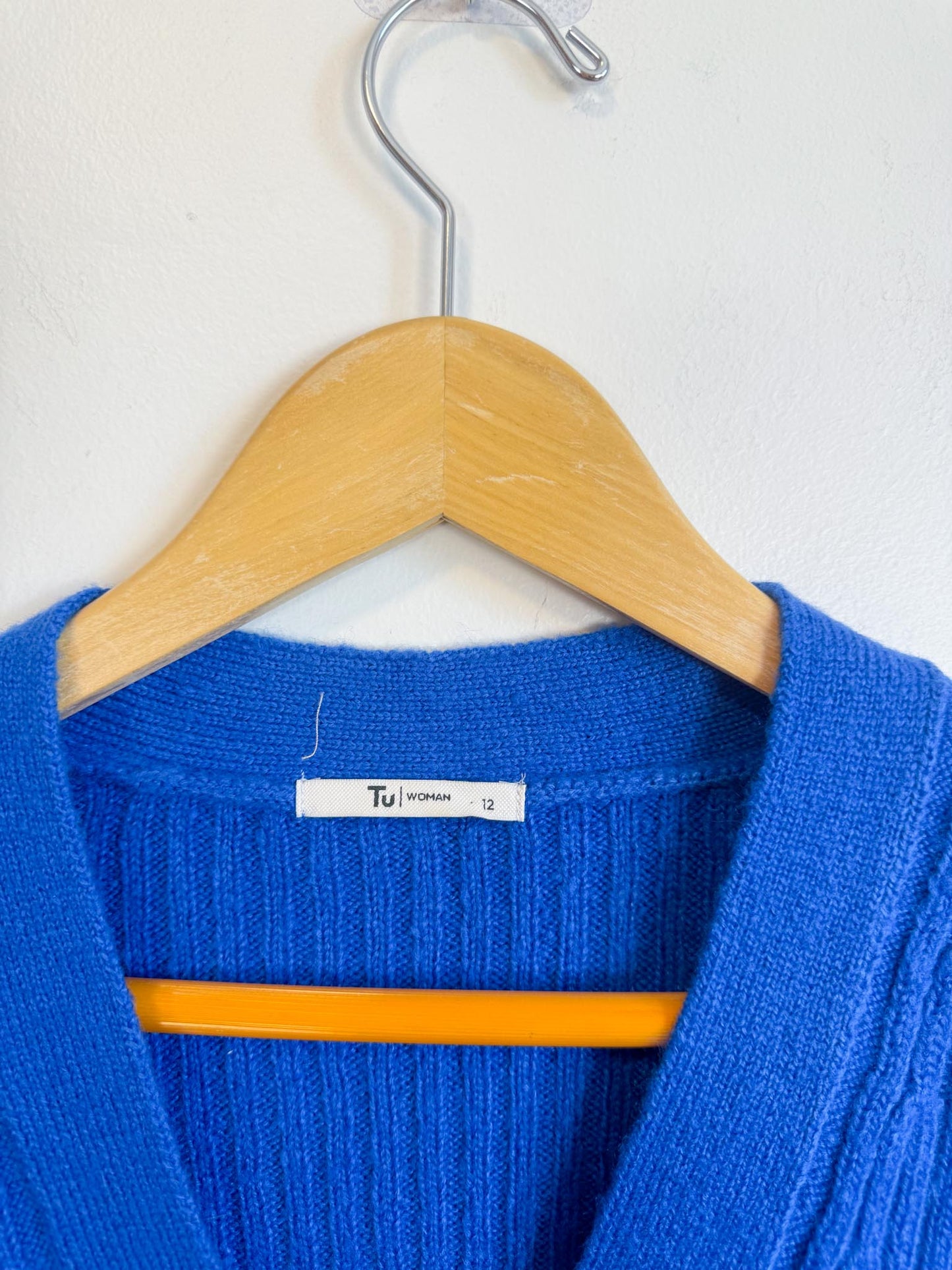 Tu Cardigan in Cobalt Blue (Size M/L)