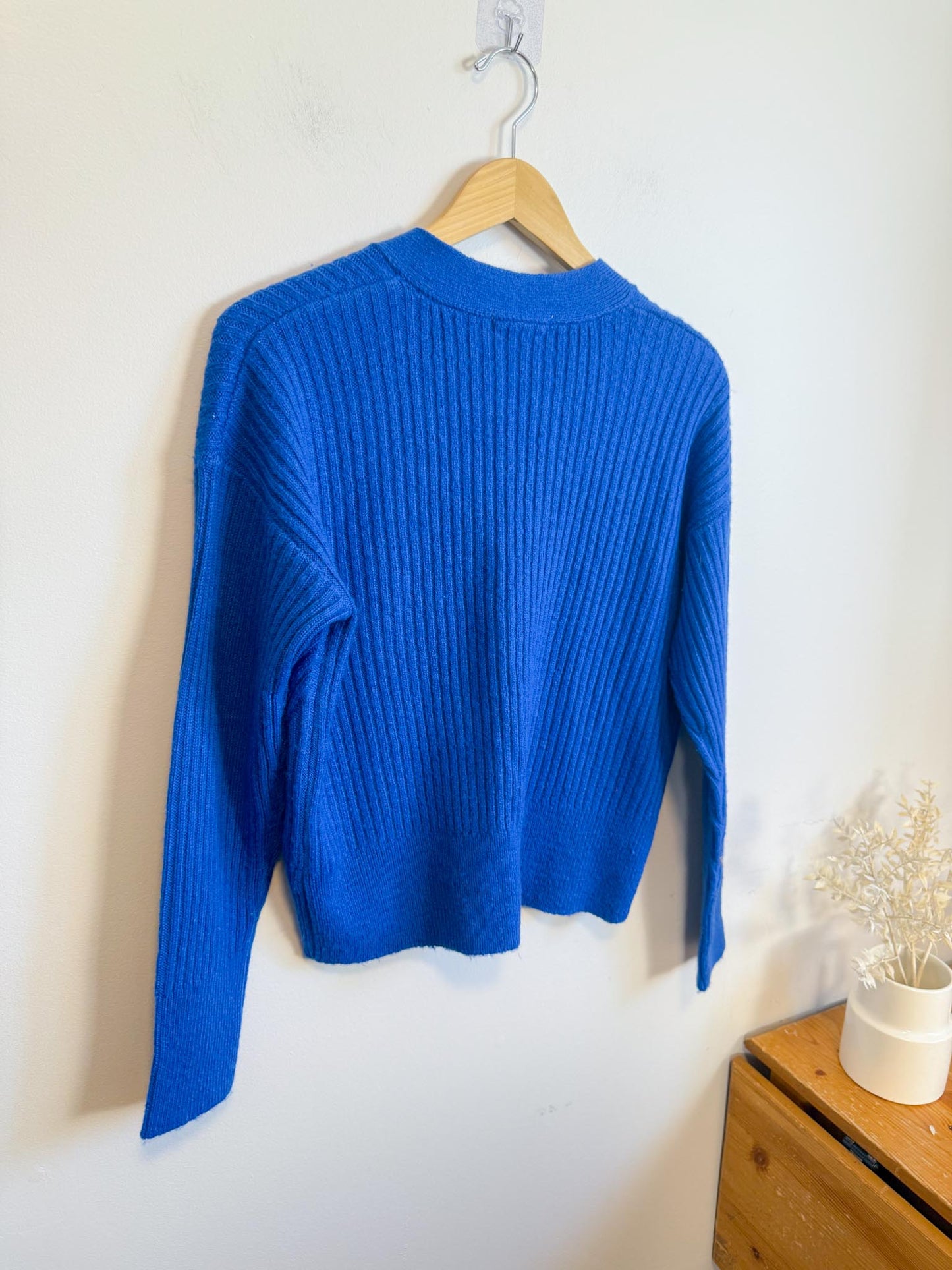 Tu Cardigan in Cobalt Blue (Size M/L)