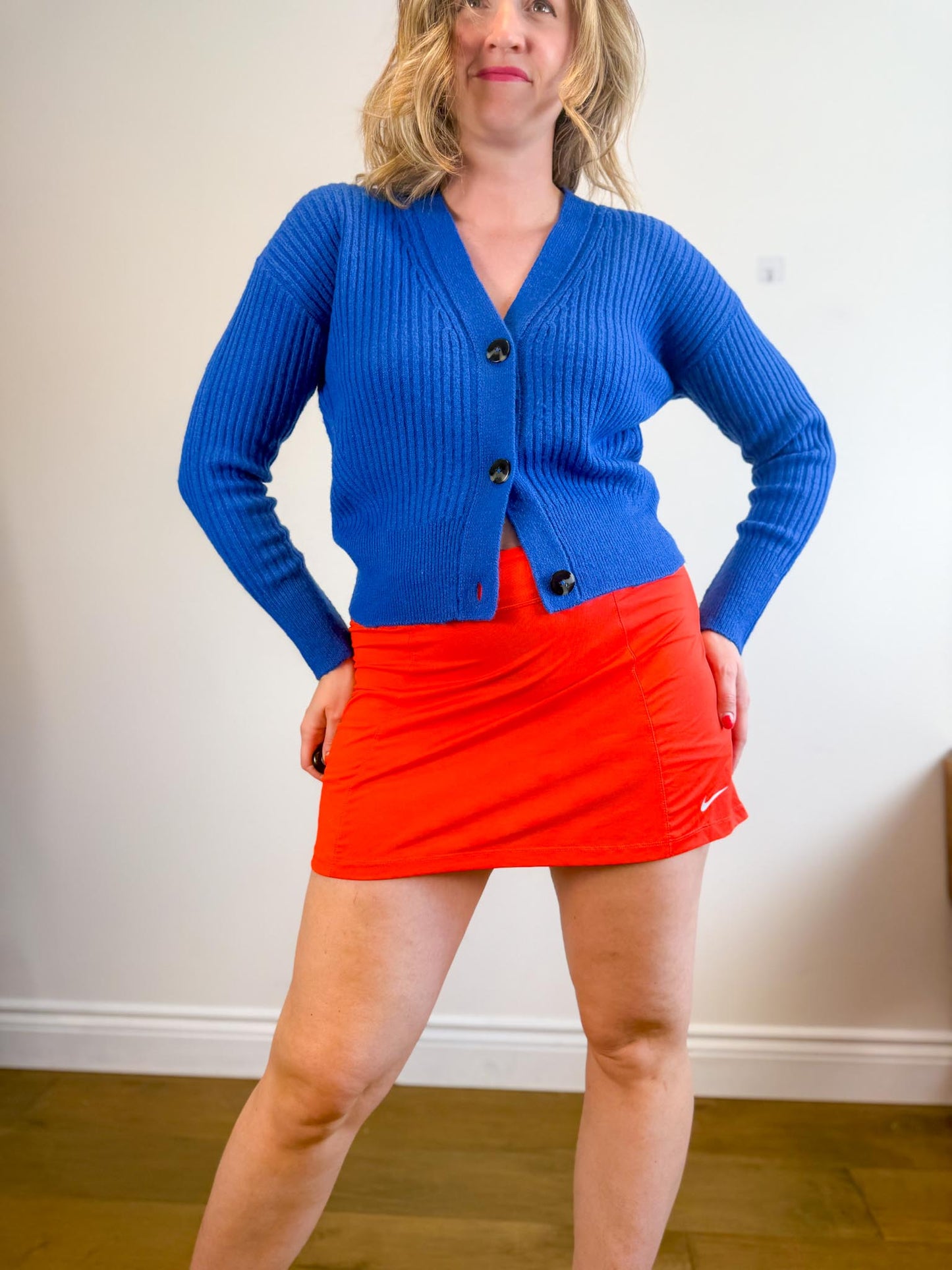 Tu Cardigan in Cobalt Blue (Size M/L)