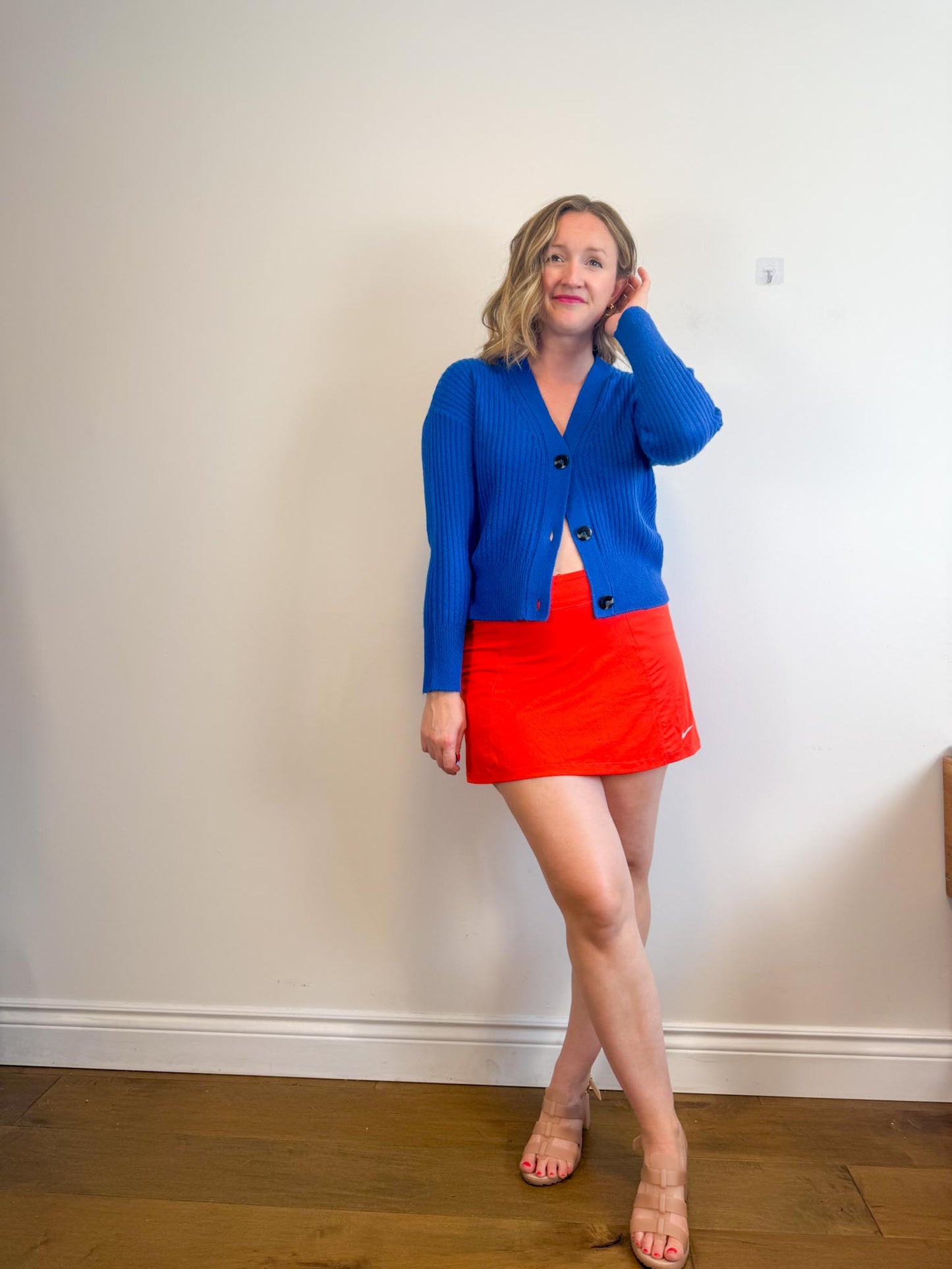 Tu Cardigan in Cobalt Blue (Size M/L)