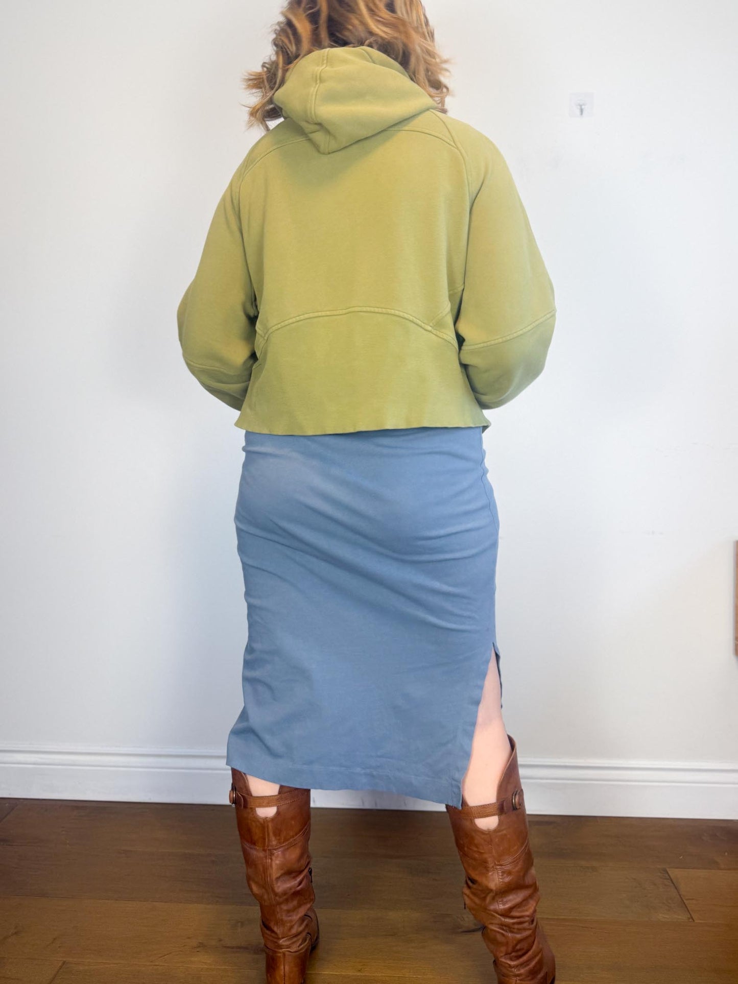 Lululemon "Scuba Oversized Full Zip Hoodie in Green" (Size XL/XXL)