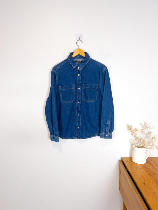 Mavi "Alesta Denim Shirt" in Blue (Size M)