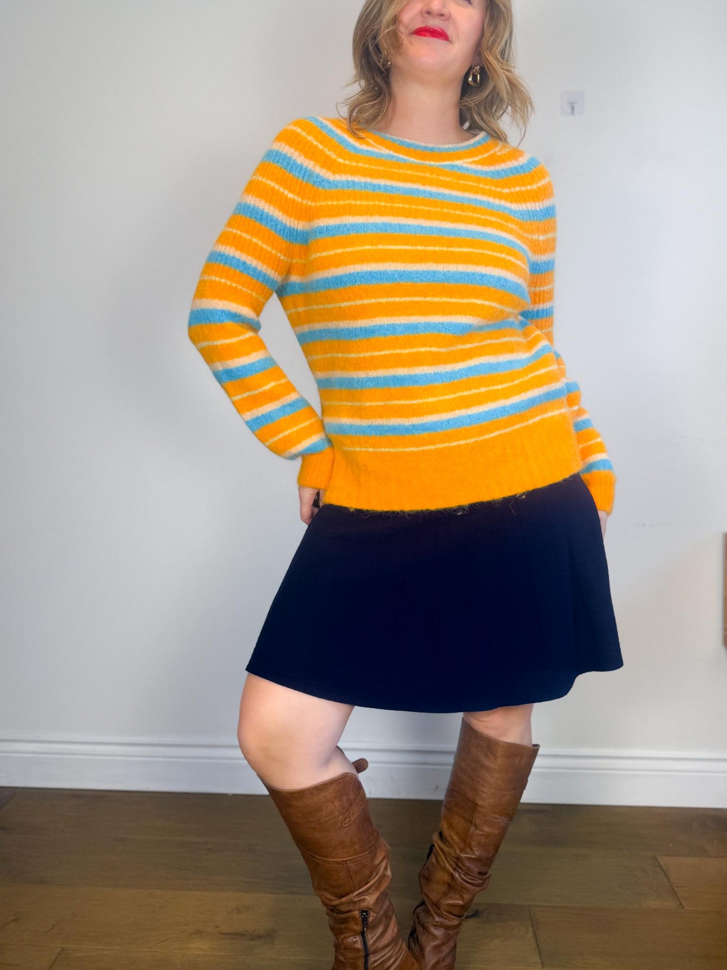 Everlane "The SuperFuzz Alpaca Oversized Crewneck" (Size S/M)
