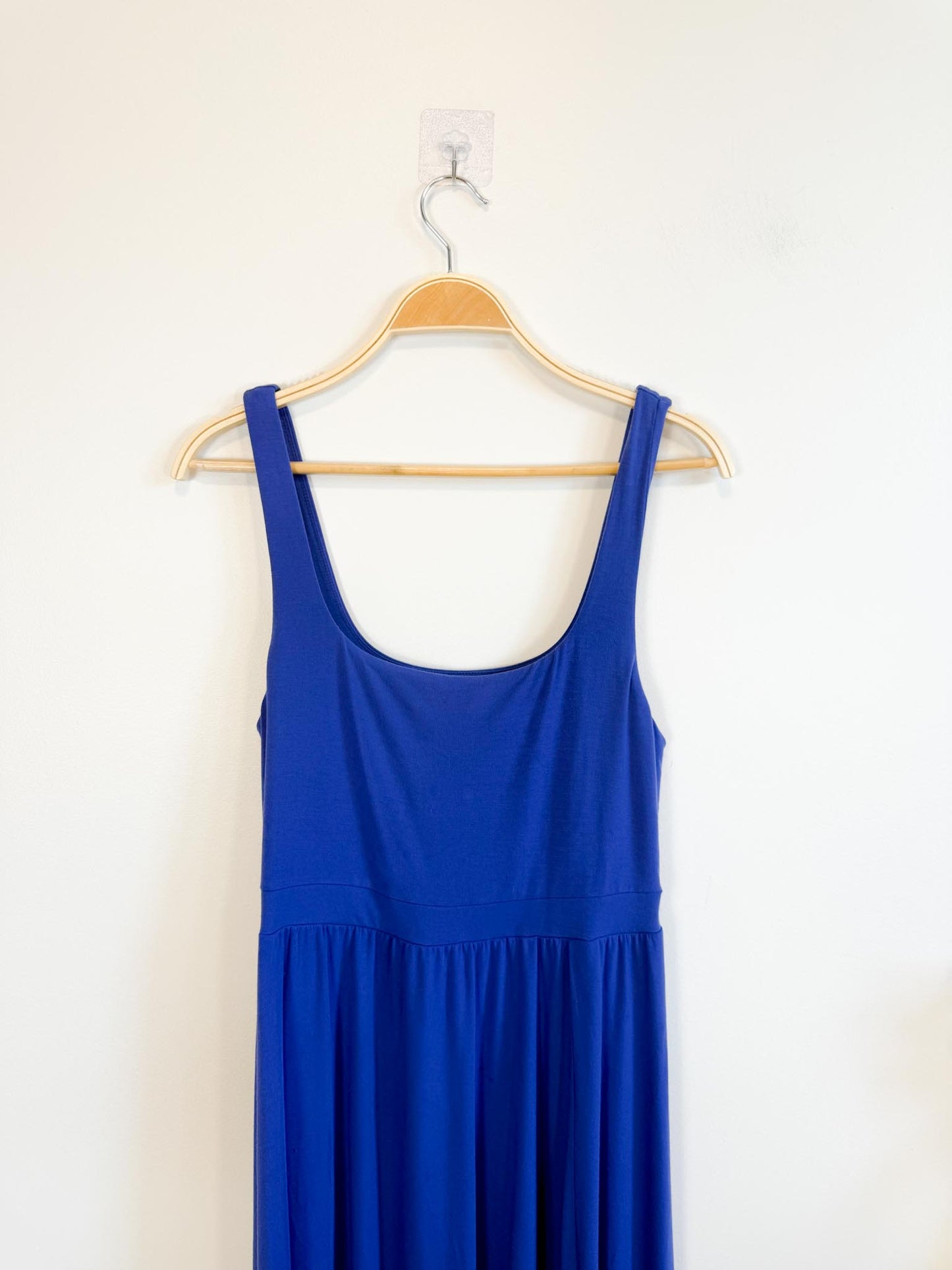 Wilfred "Market Midi Dress in Azure Blue" (Size L)