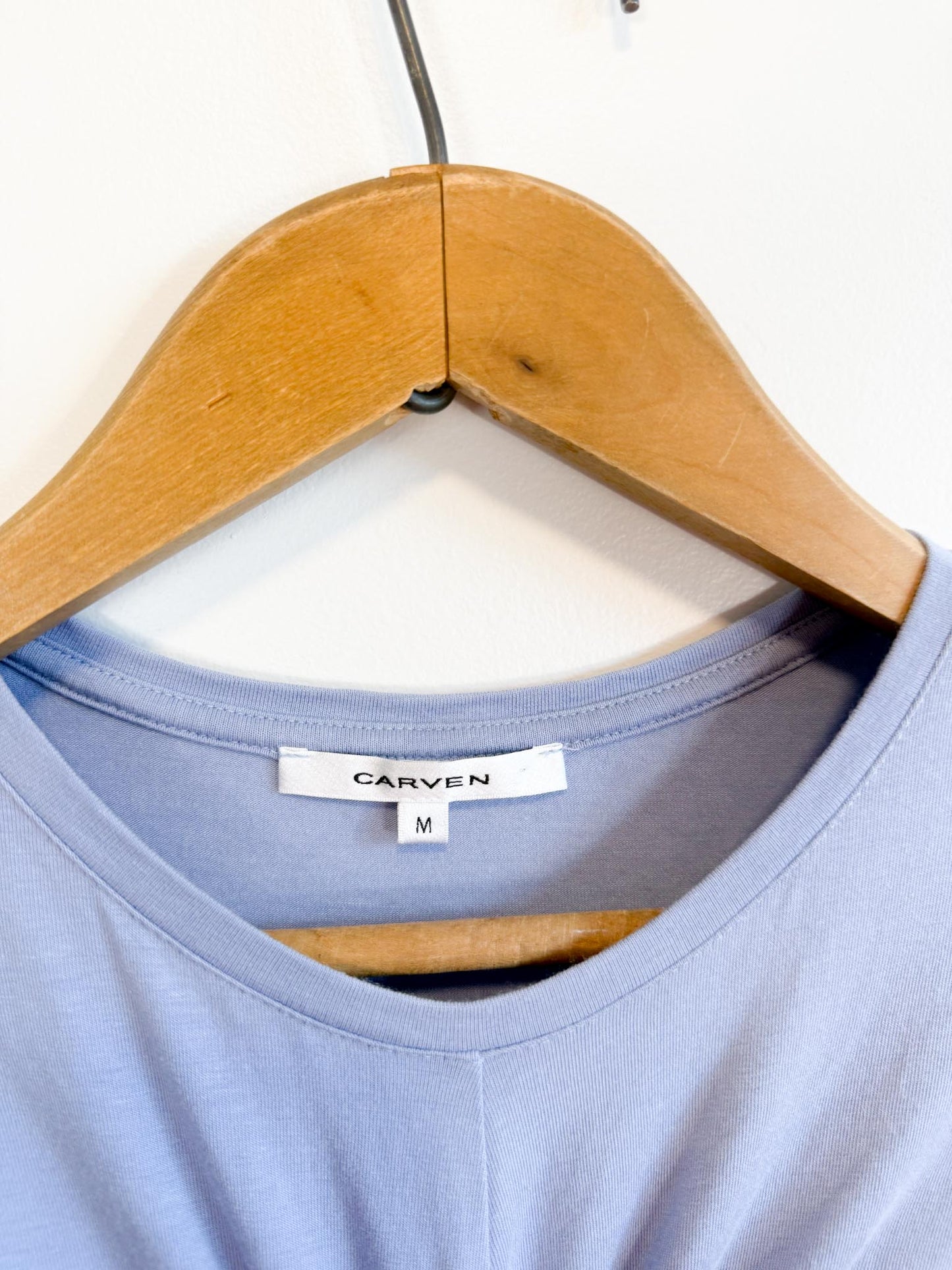 CARVEN Sleeveless Colourblock Mini Dress in Blue (Size S)