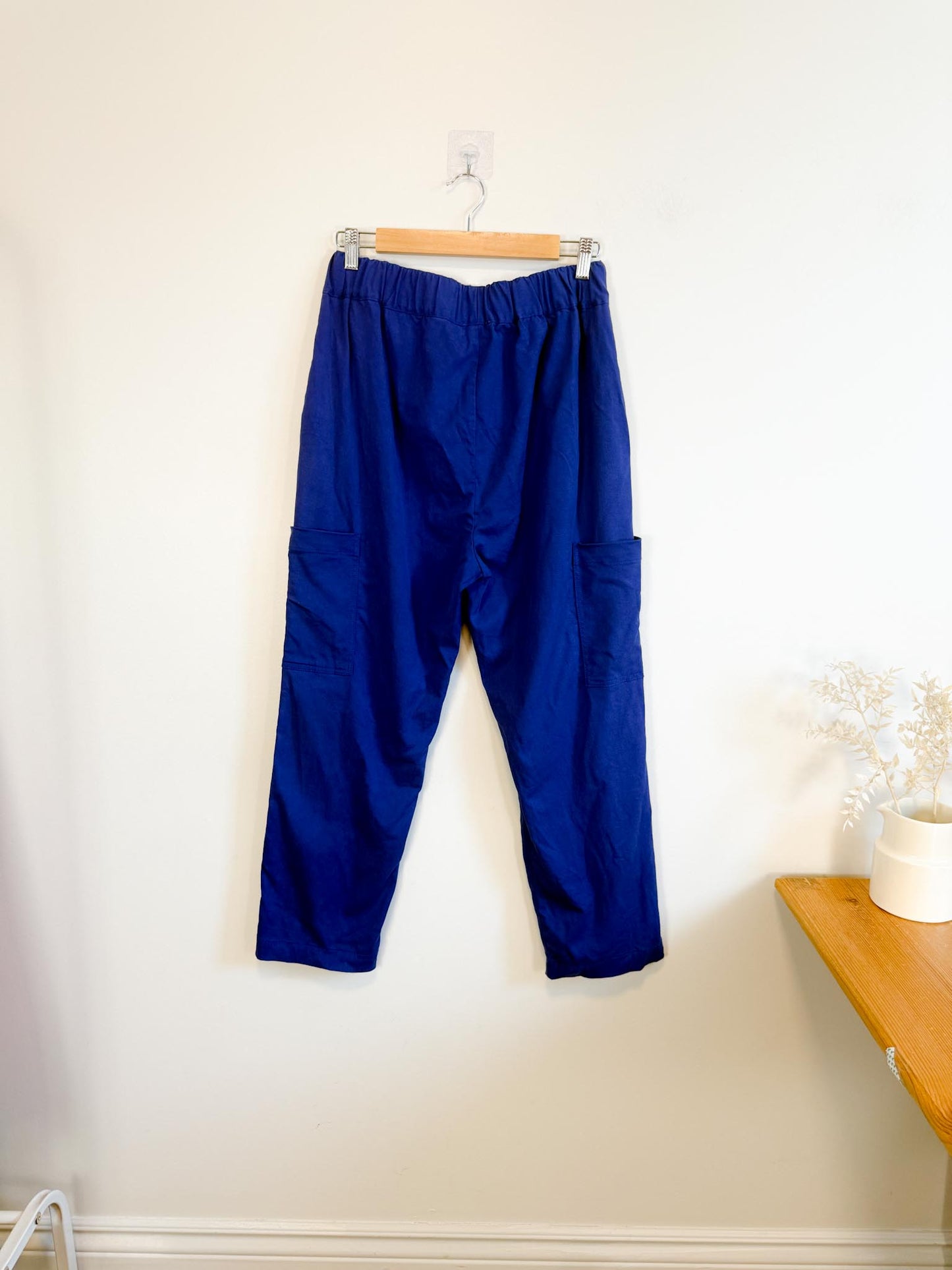 Cape Cove Sustainable Pull On Trousers in Blue (Size M)