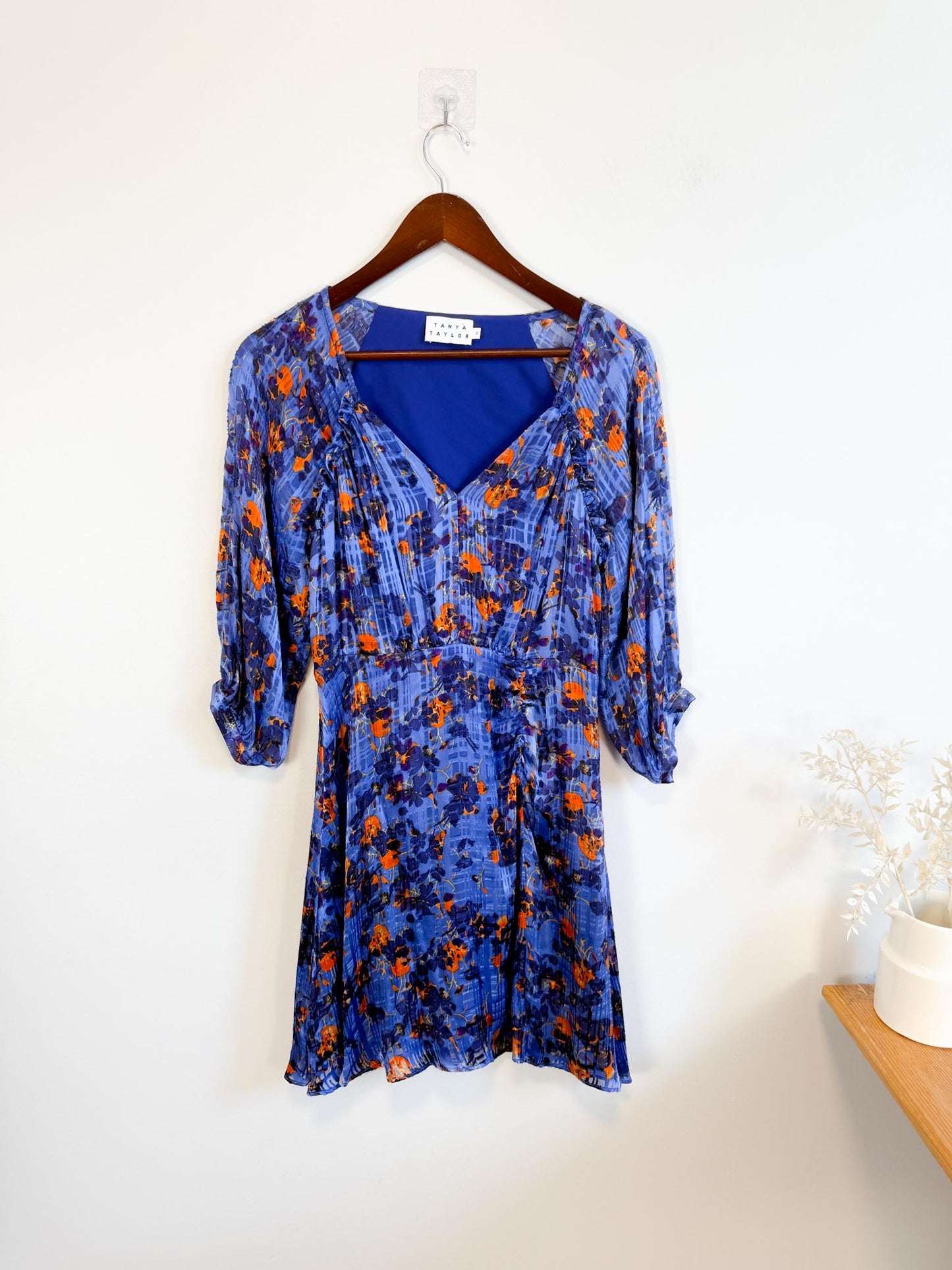 Tanya Taylor "Fan Floral Natalia Dress" (Size XS/S)