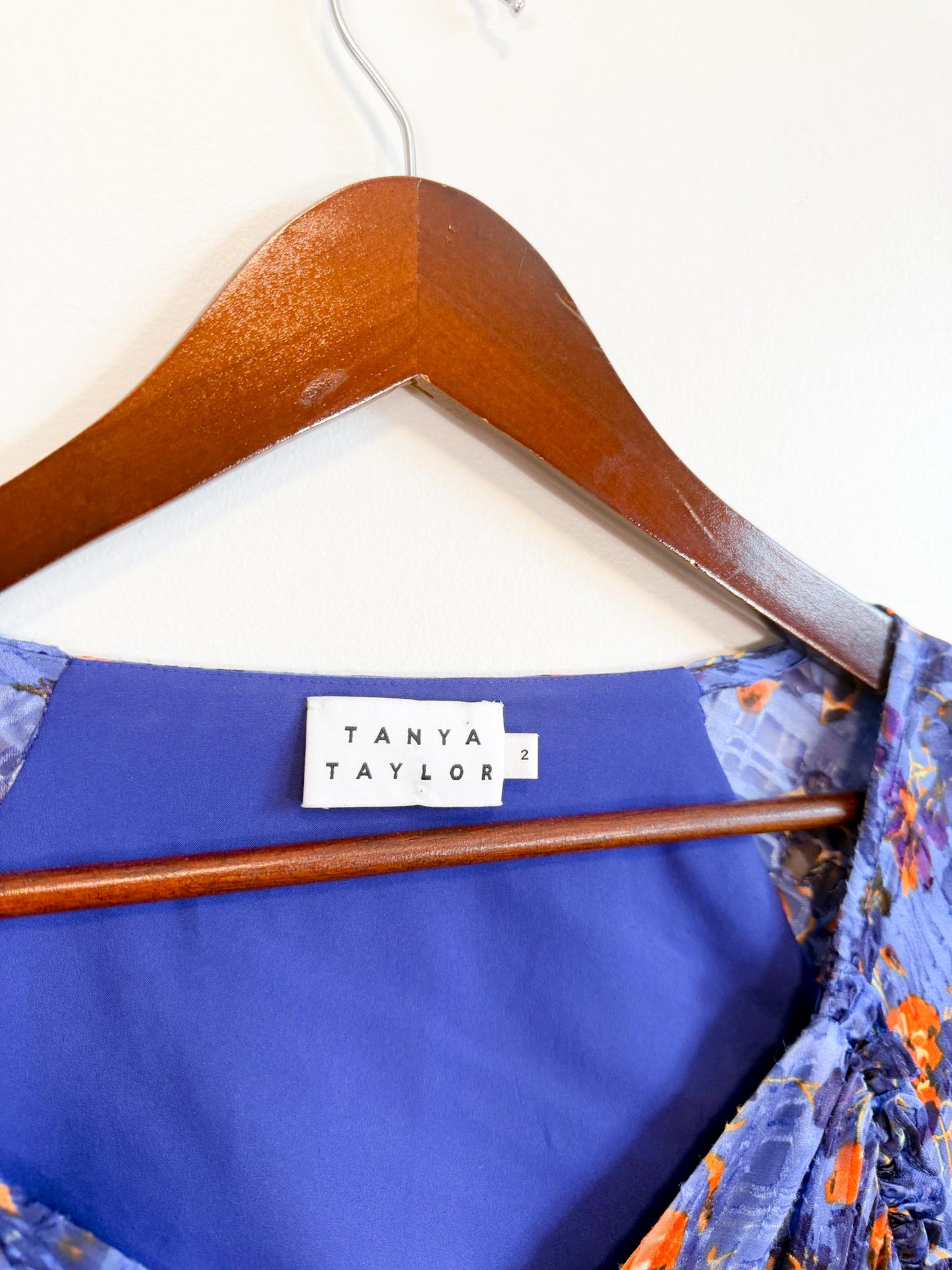Tanya Taylor "Fan Floral Natalia Dress" (Size XS/S)