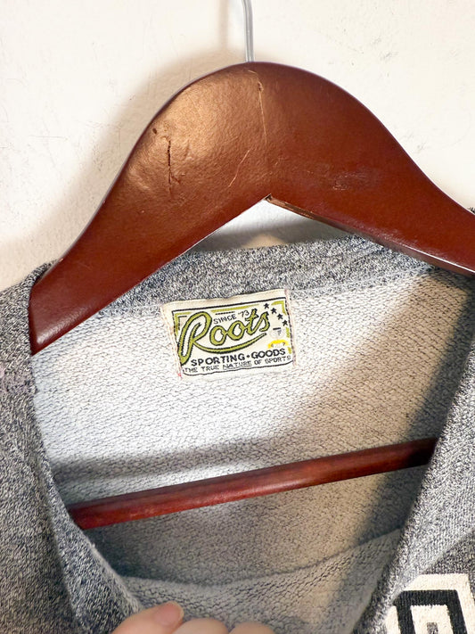 Vintage Roots Logo Crewneck in Grey (Size M/L)