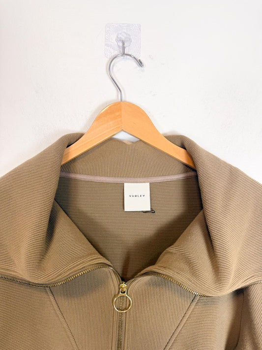 VARLEY "Vine Half-Zip Pullover in Taupe" SOLD AS IS (Size S/M)
