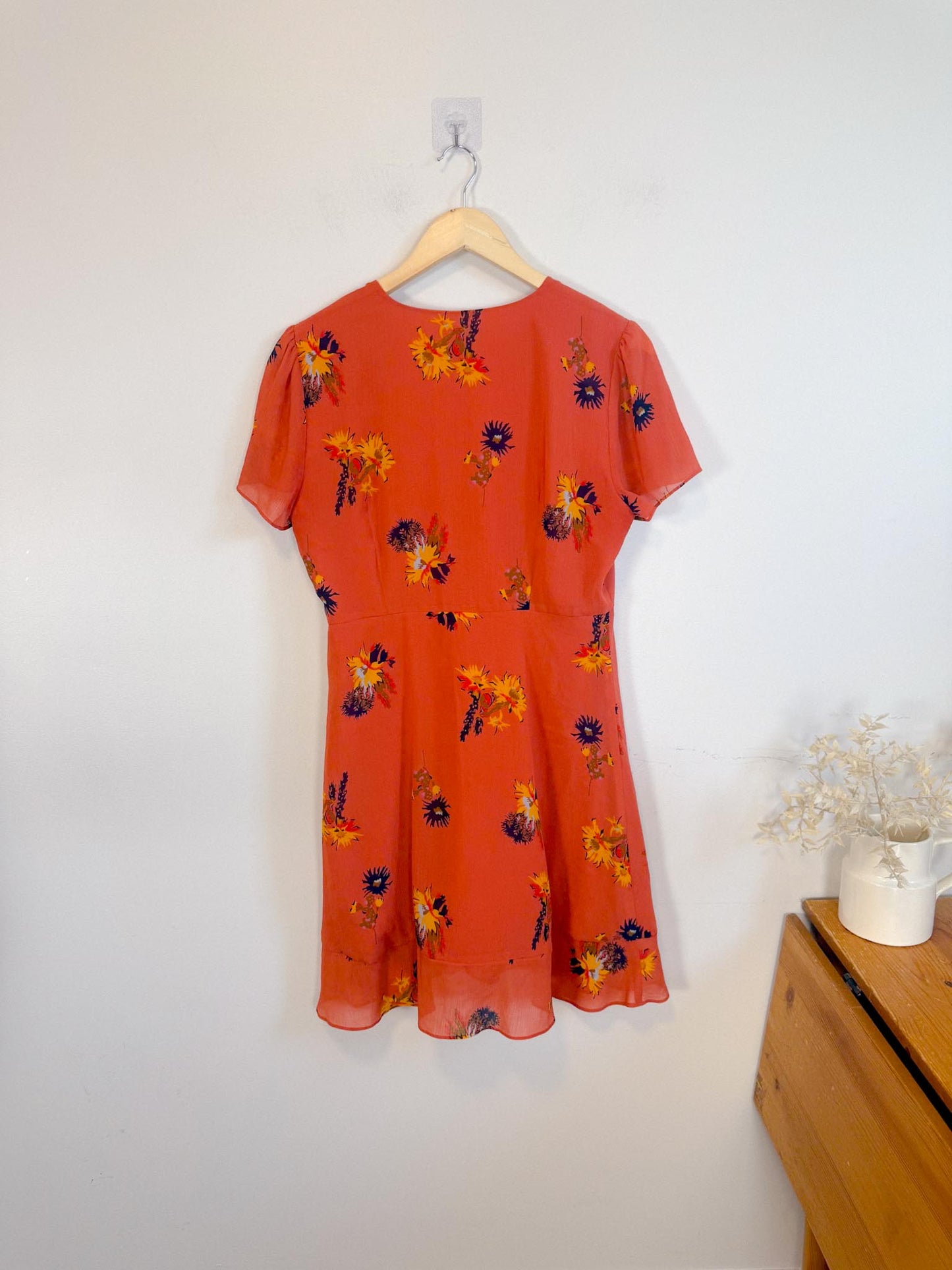 Madewell "Posey Cactus Flower Dress" (Size 8)