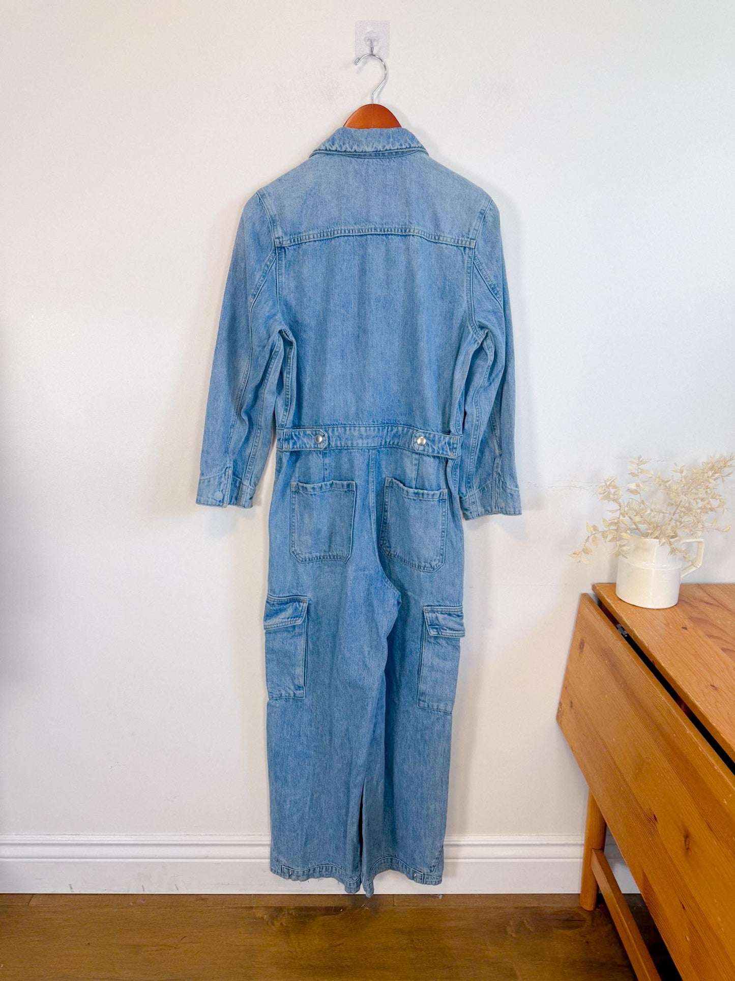 Denim Forum "The 90s Denim Jumpsuit (Size S)