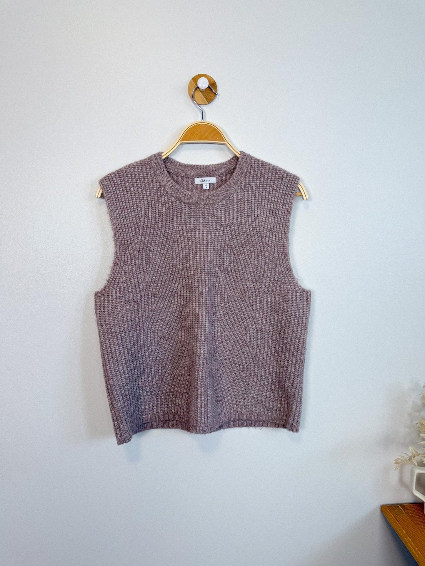 Reitman’s Sweater Vest in Dusty Violet (Size M)