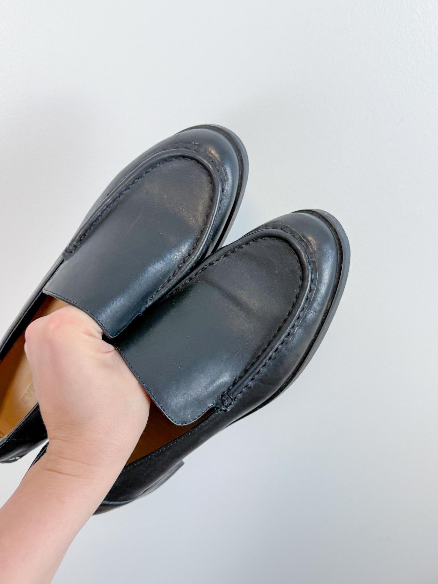 Everlane "The Modern Loafer" in Black Leather (Size 9.5)