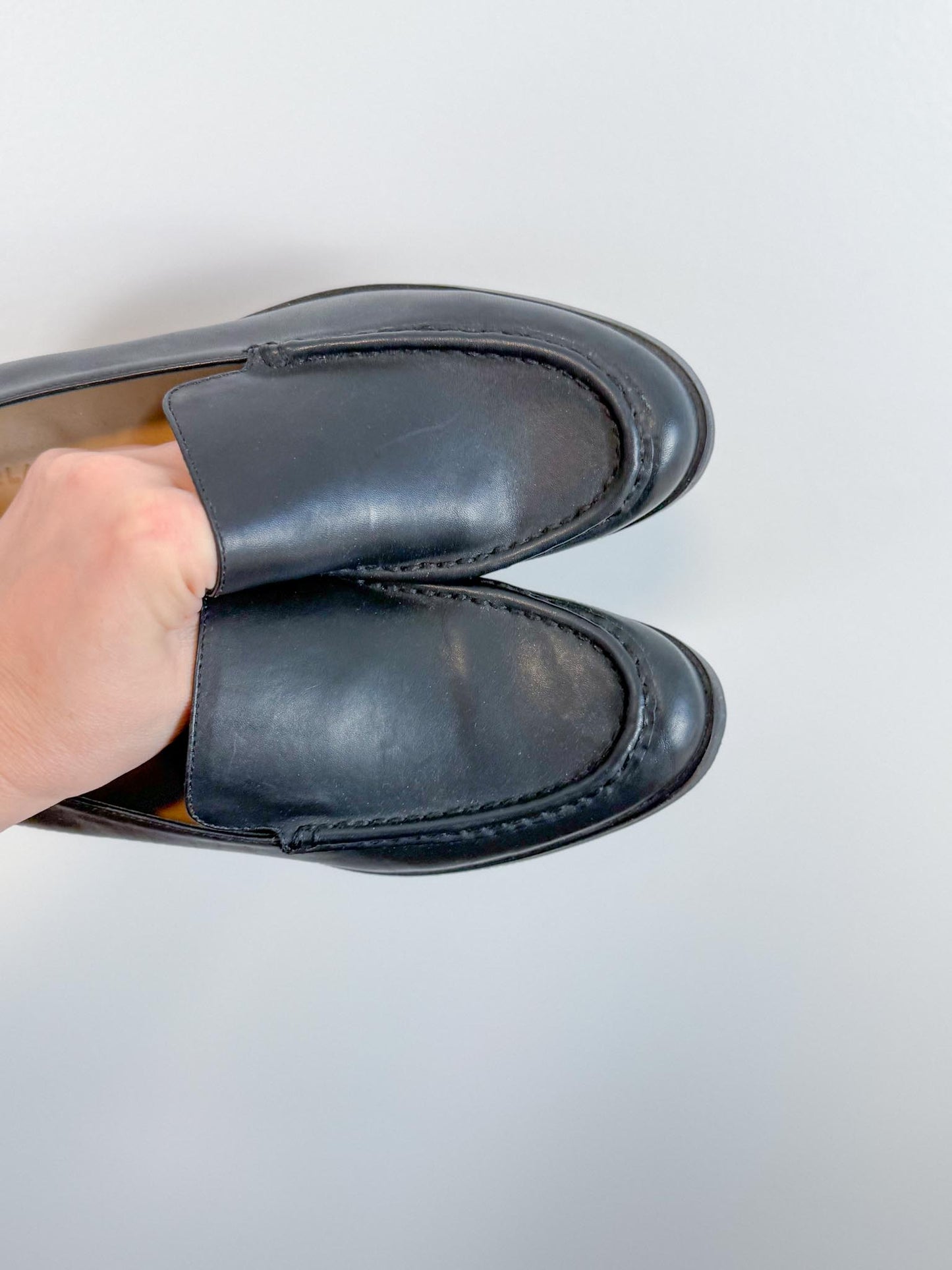 Everlane "The Modern Loafer" in Black Leather (Size 9.5)