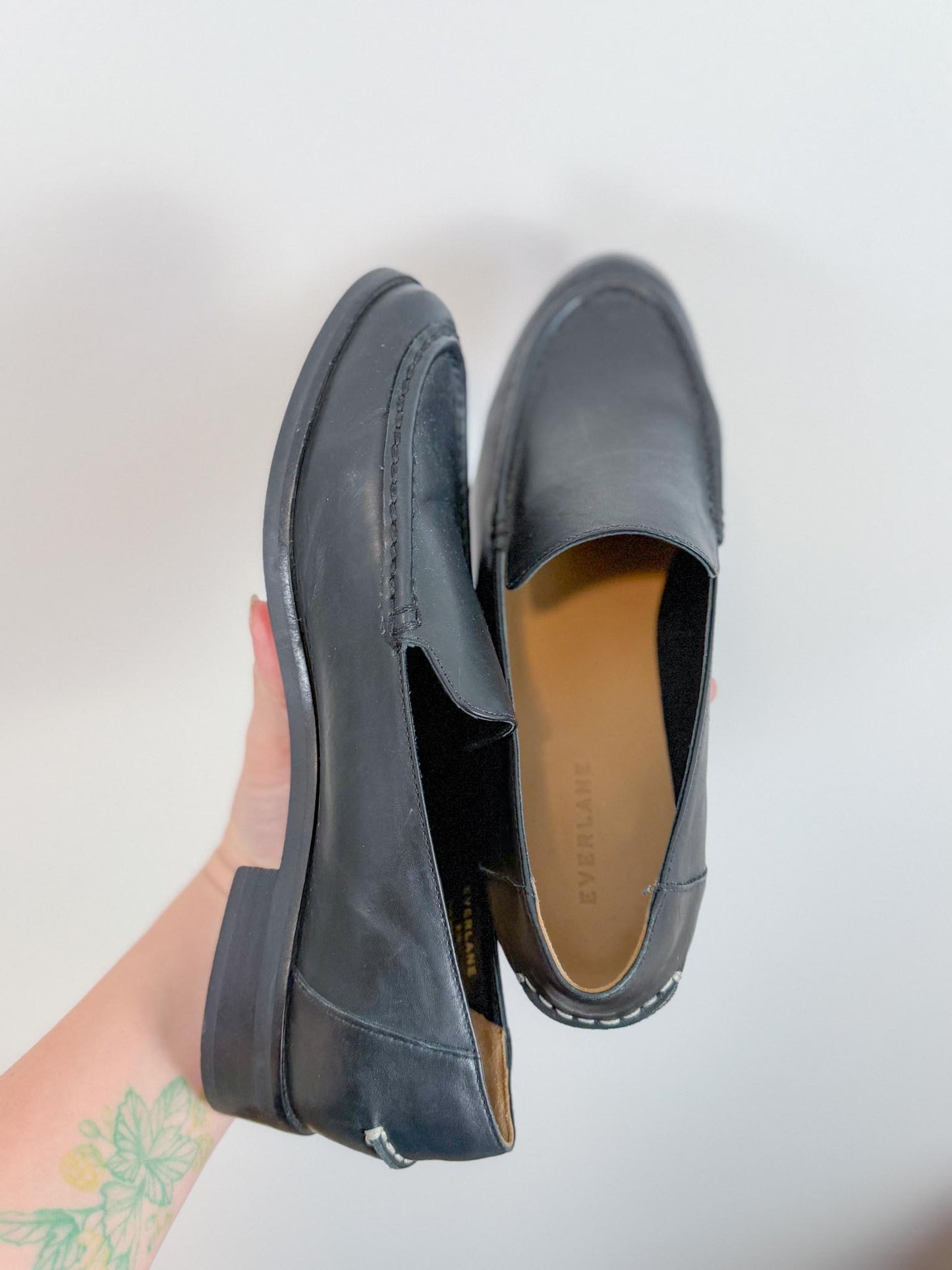 Everlane "The Modern Loafer" in Black Leather (Size 9.5)
