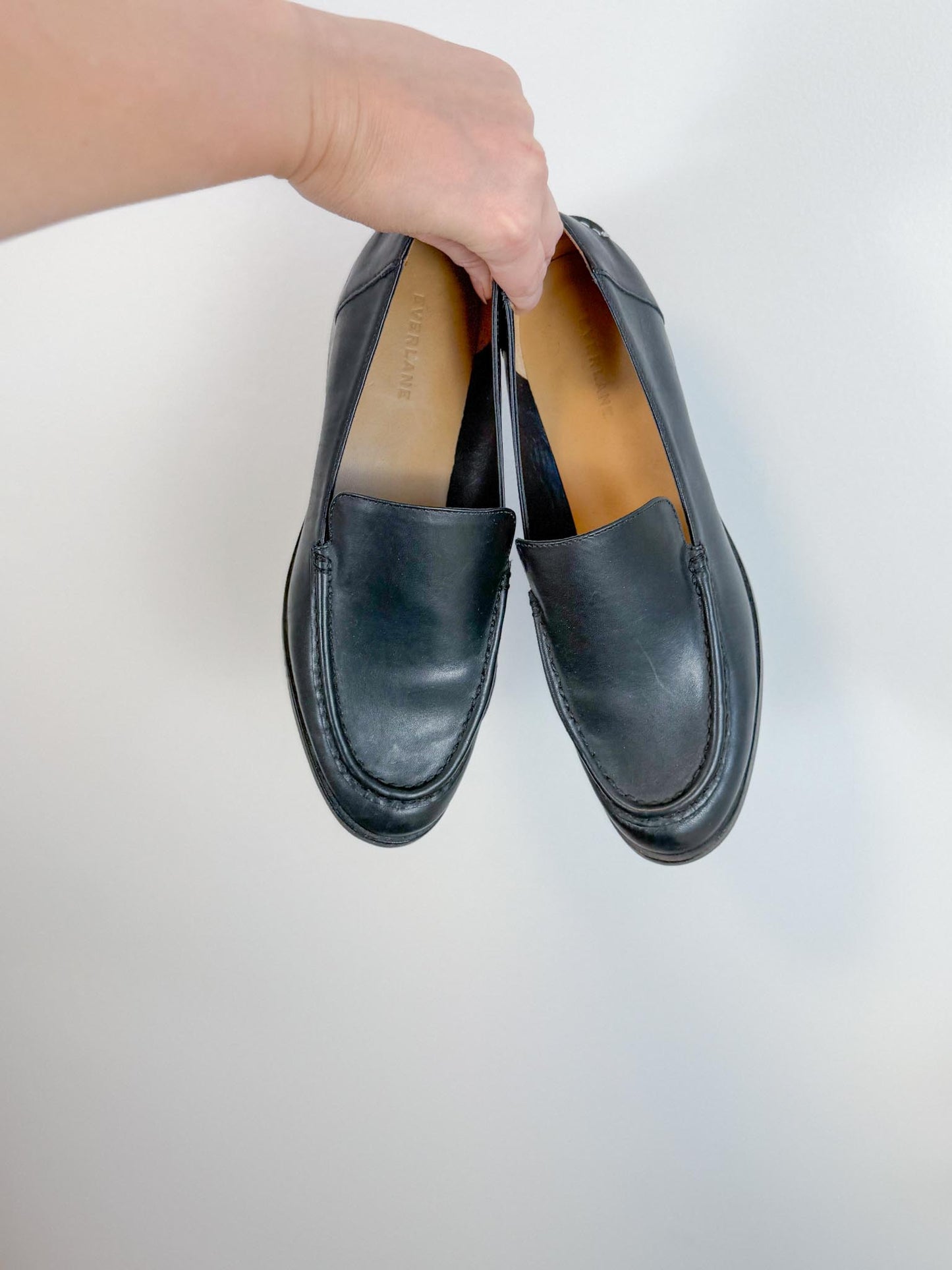 Everlane "The Modern Loafer" in Black Leather (Size 9.5)