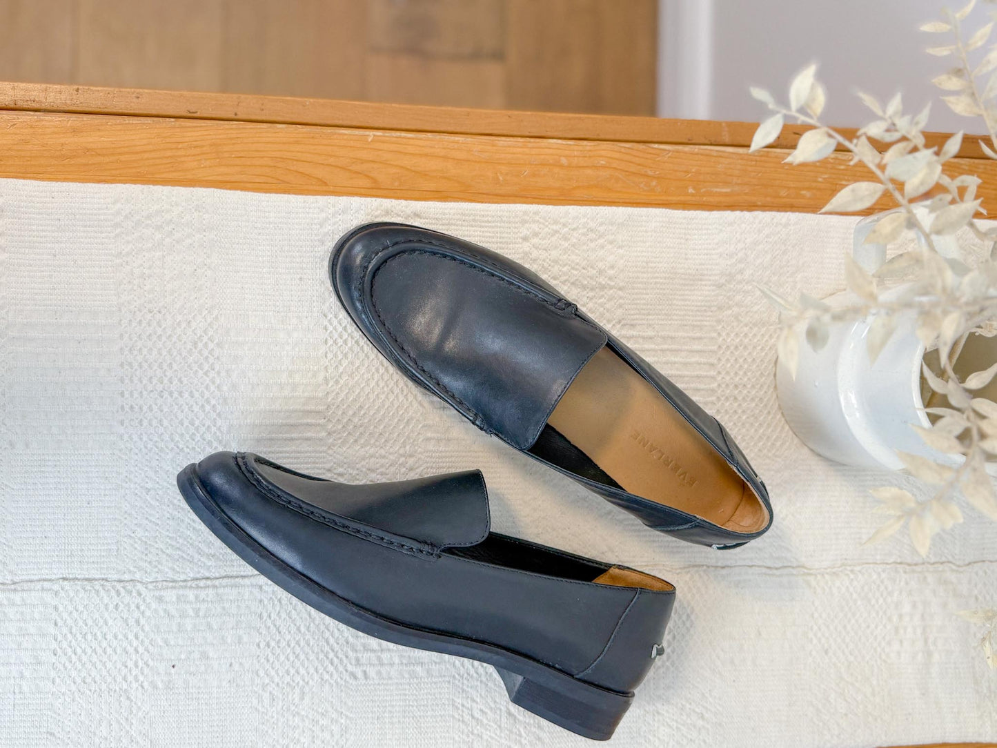 Everlane "The Modern Loafer" in Black Leather (Size 9.5)