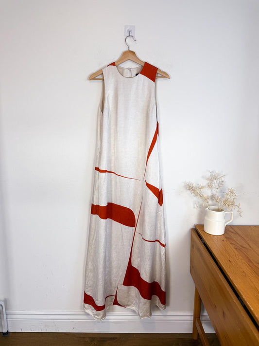 Banana Republic "Lalia Satin Maxi Dress" SOLD AS IS (Size XS/S)
