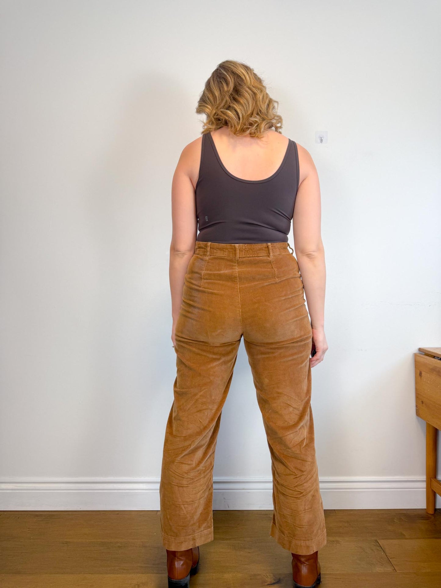 Everlane “THE SAILOR PANT IN CORDUROY in Toasted Coconut” (Size 14)