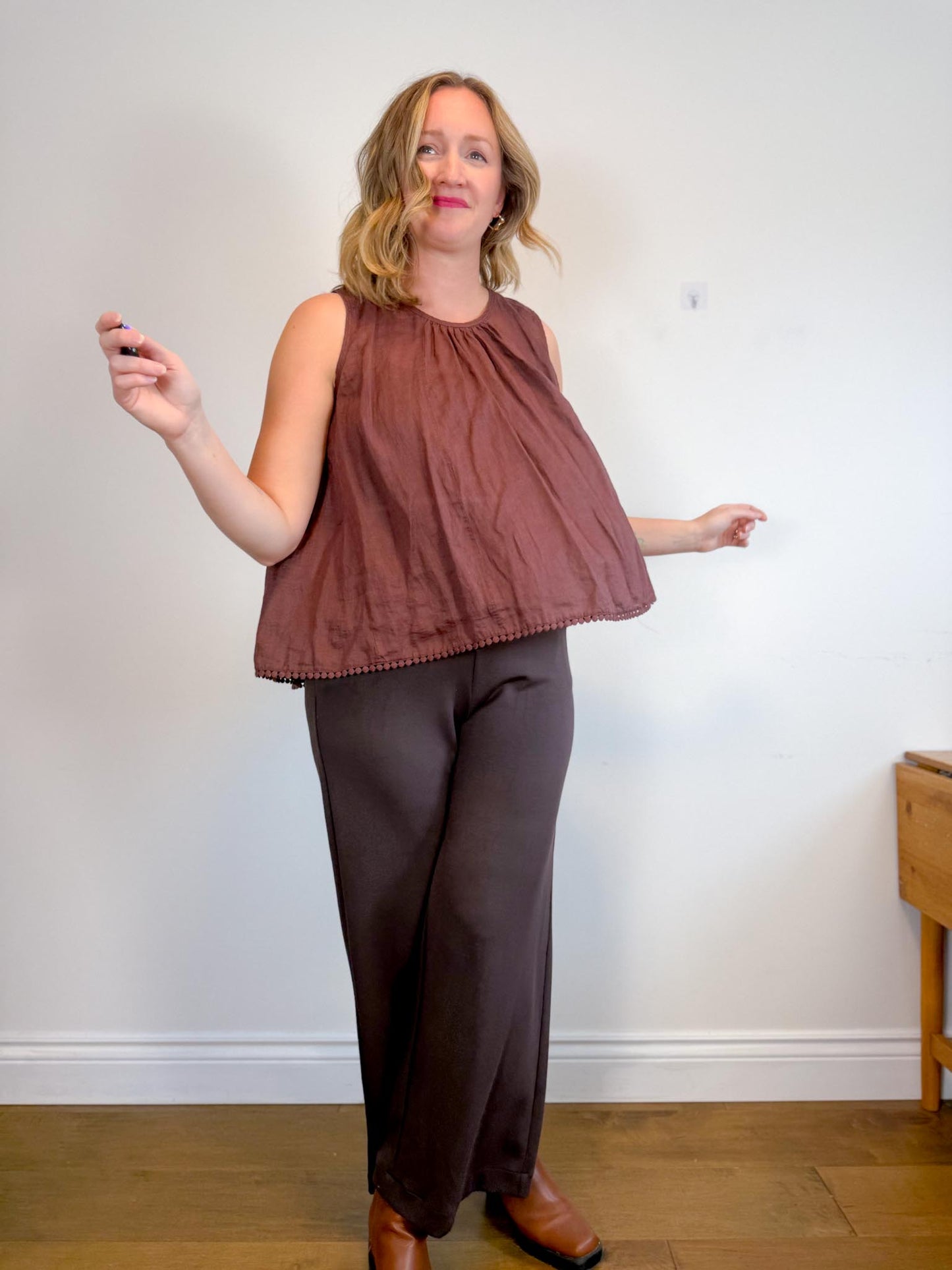 InWear “Gincent Pants in Brown” (Size M/L)
