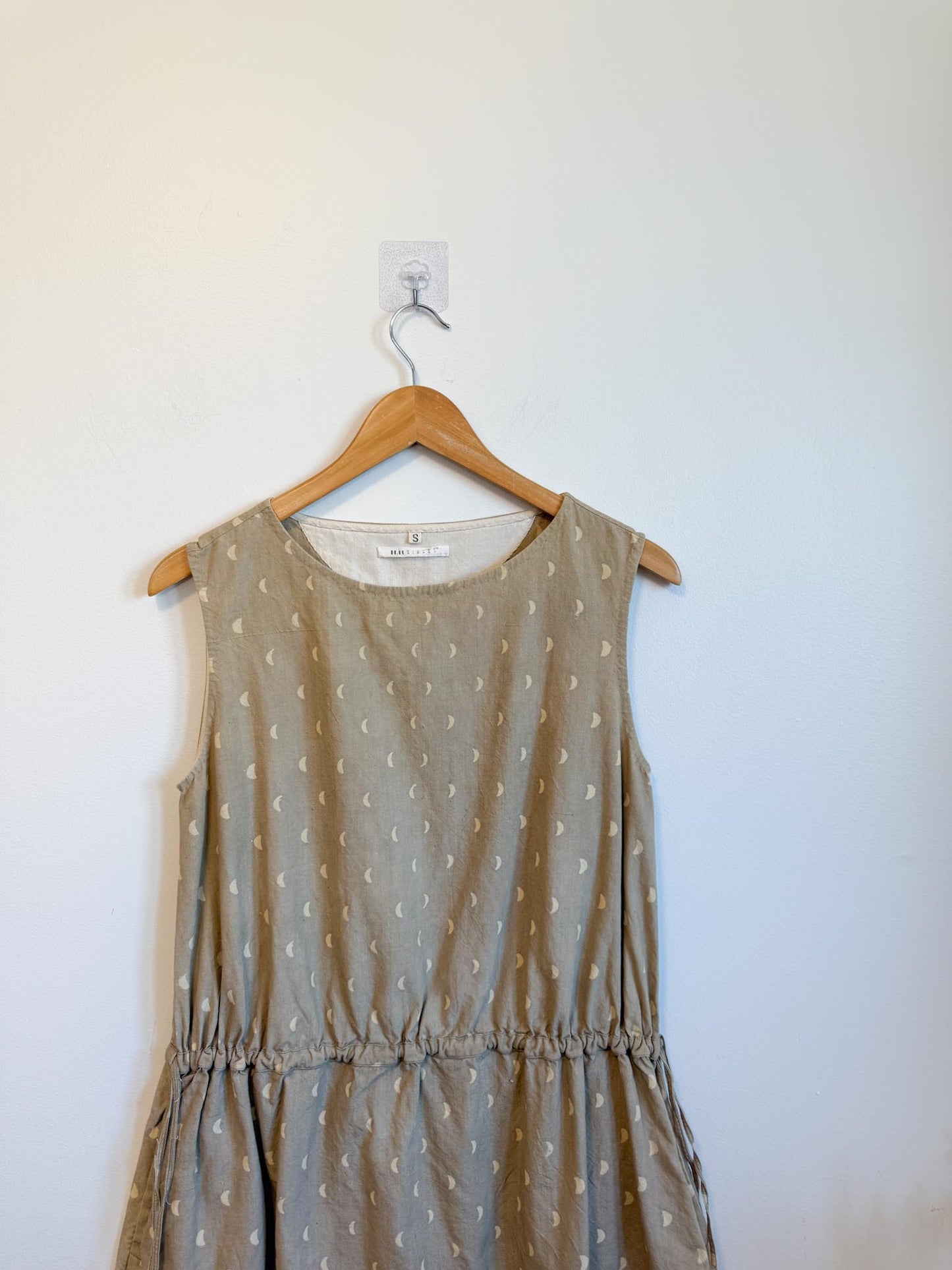 11:11 Eleven Eleven Designer Mini Dress with Crescent Moon Print (Size S/M)